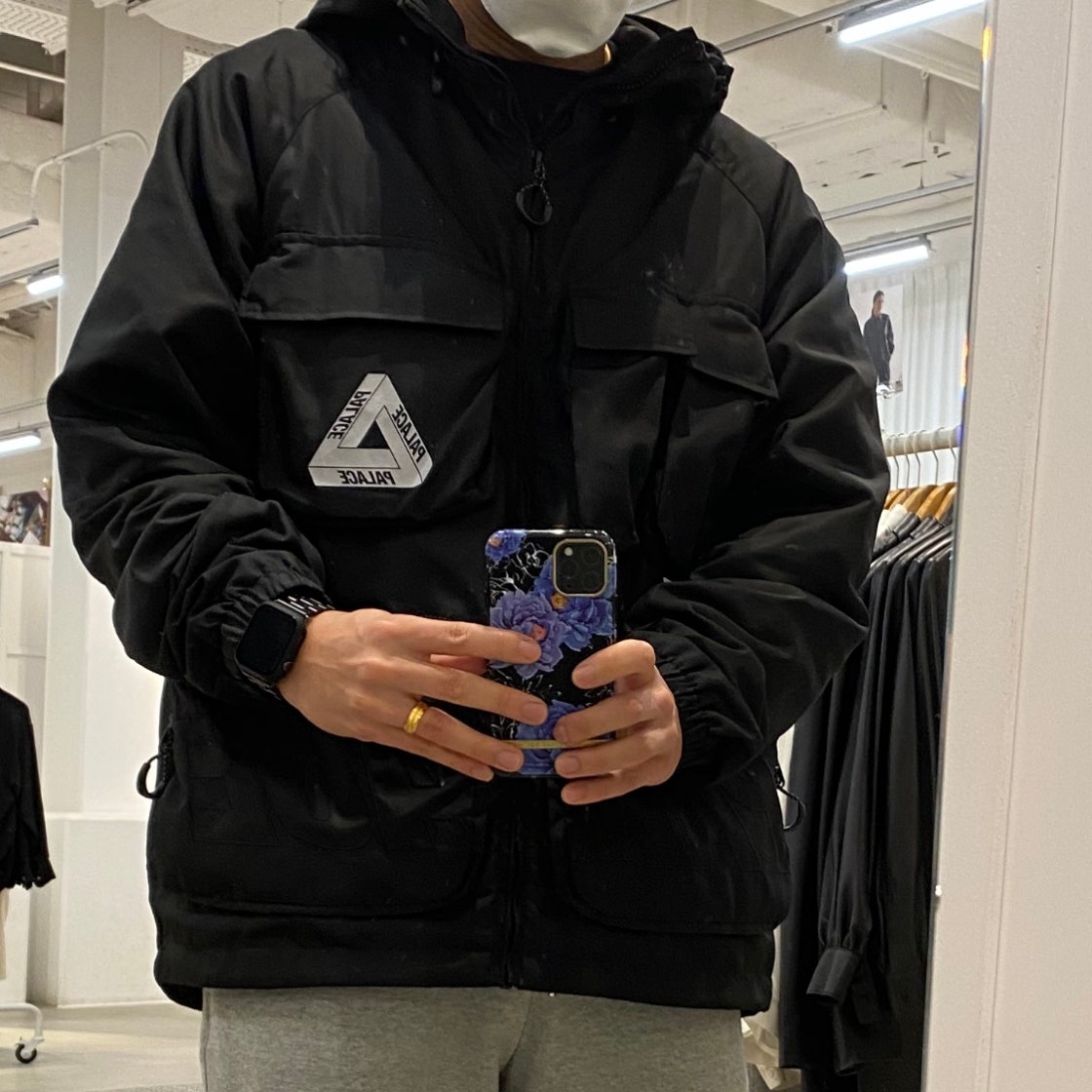 팔라스 팔 이즈 에이스 자켓 블랙 - 21SS | Palace | KREAM