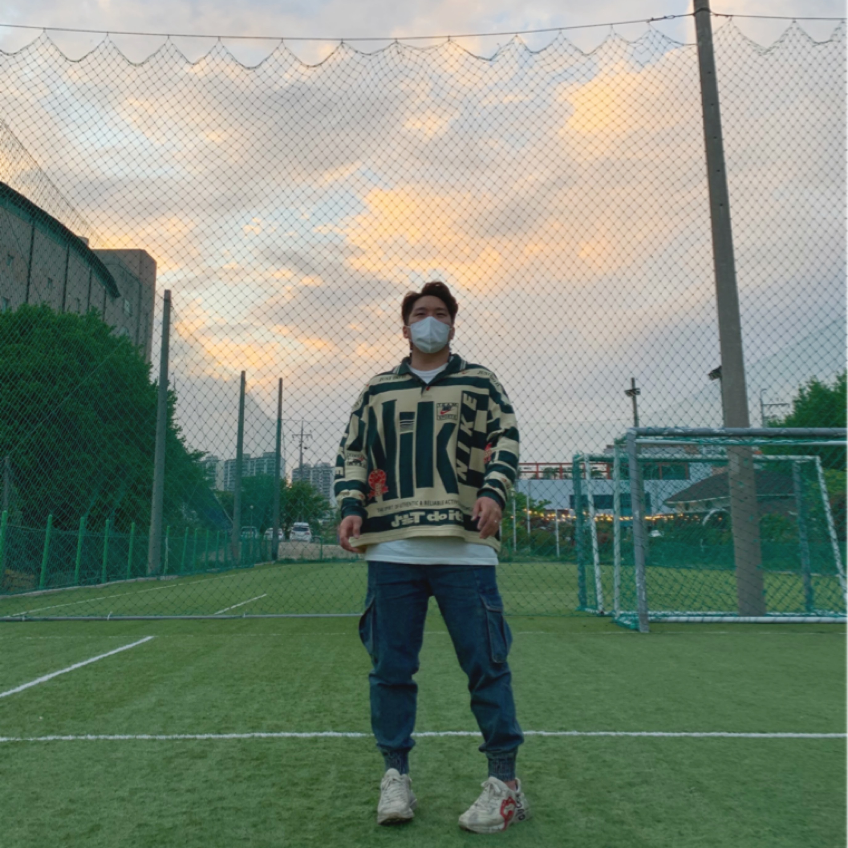 Nike x Cactus Plant Flea Market Long Sleeve Polo Natural - Asia, Gucci Rhyton Leather Sneakers Mouth 착용 스타일