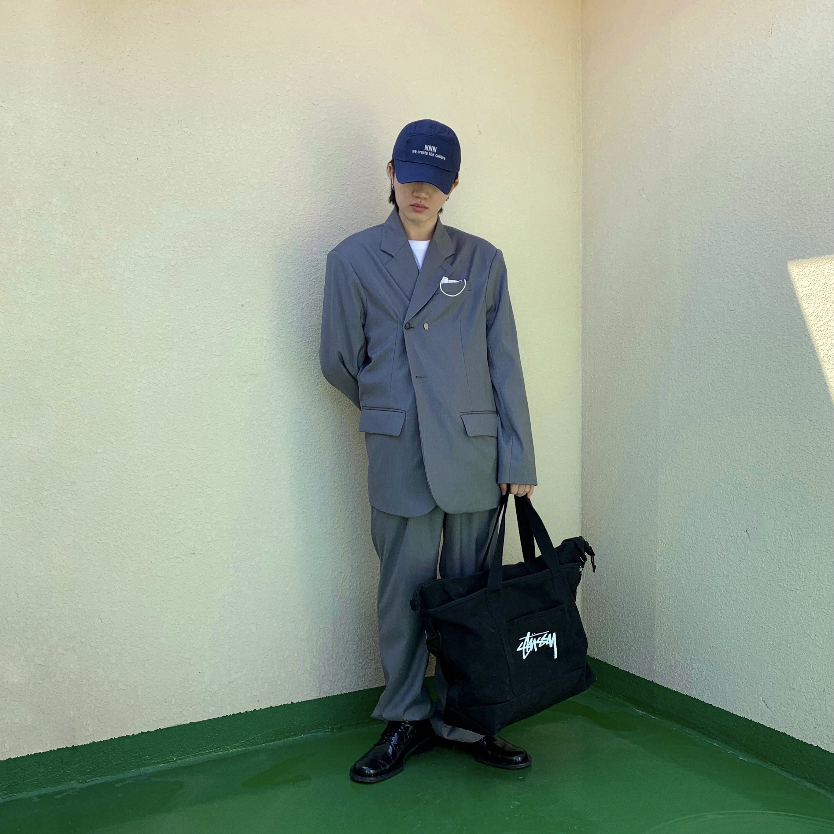 Nike x Stussy Tote Bag 착용 스타일