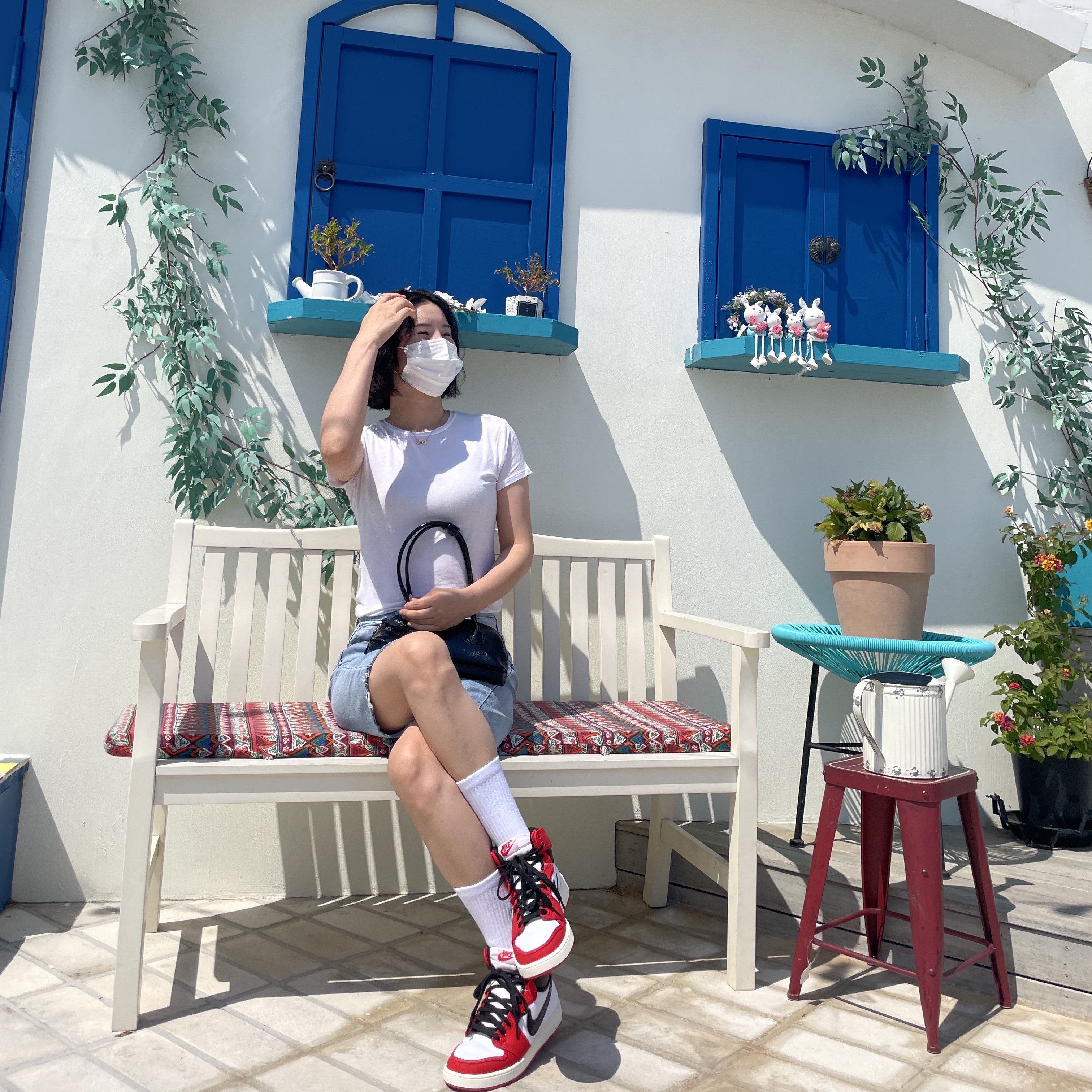 Jordan 1 KO Chicago 2021 착용 스타일 - 2