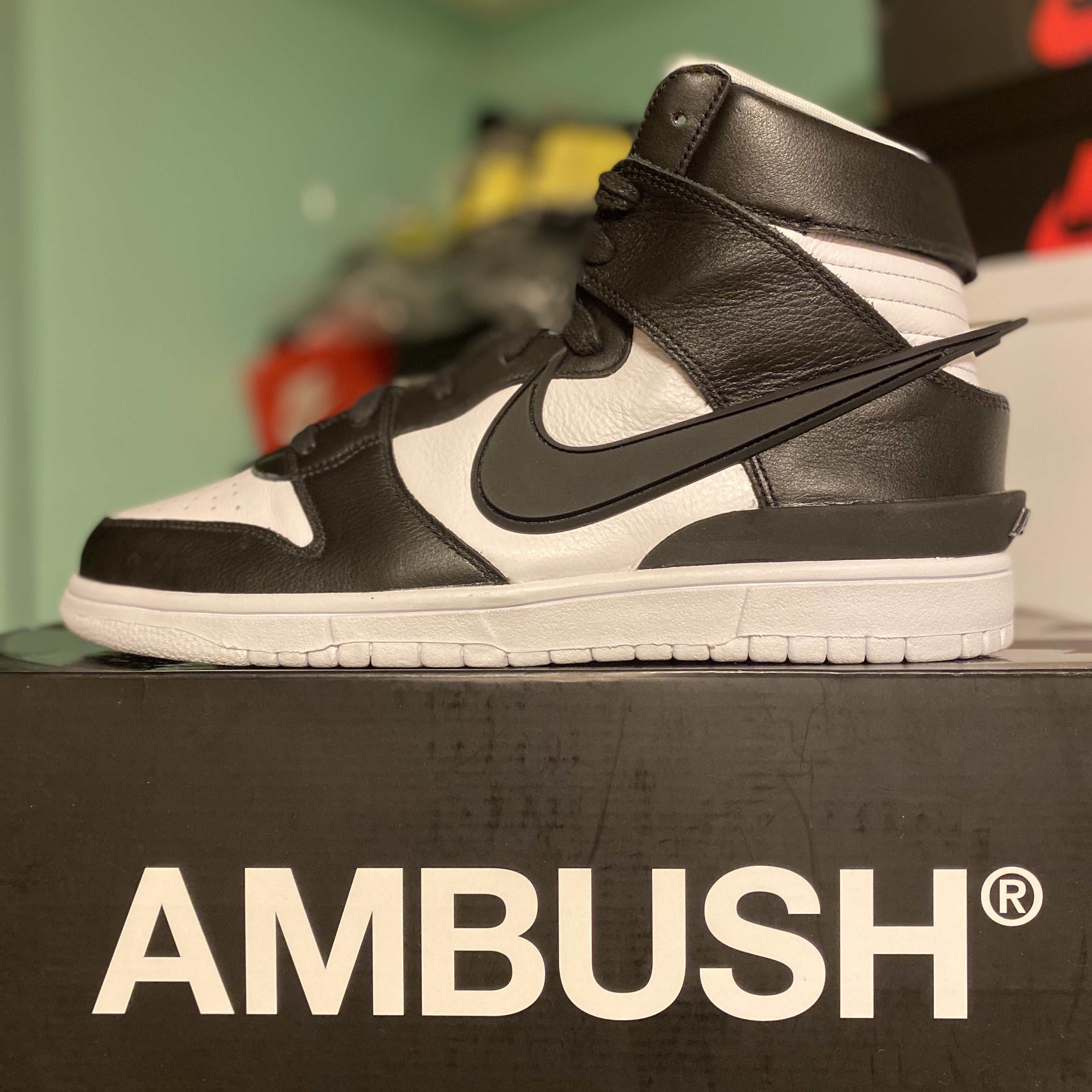 Nike x Ambush Dunk High Black 착용 스타일