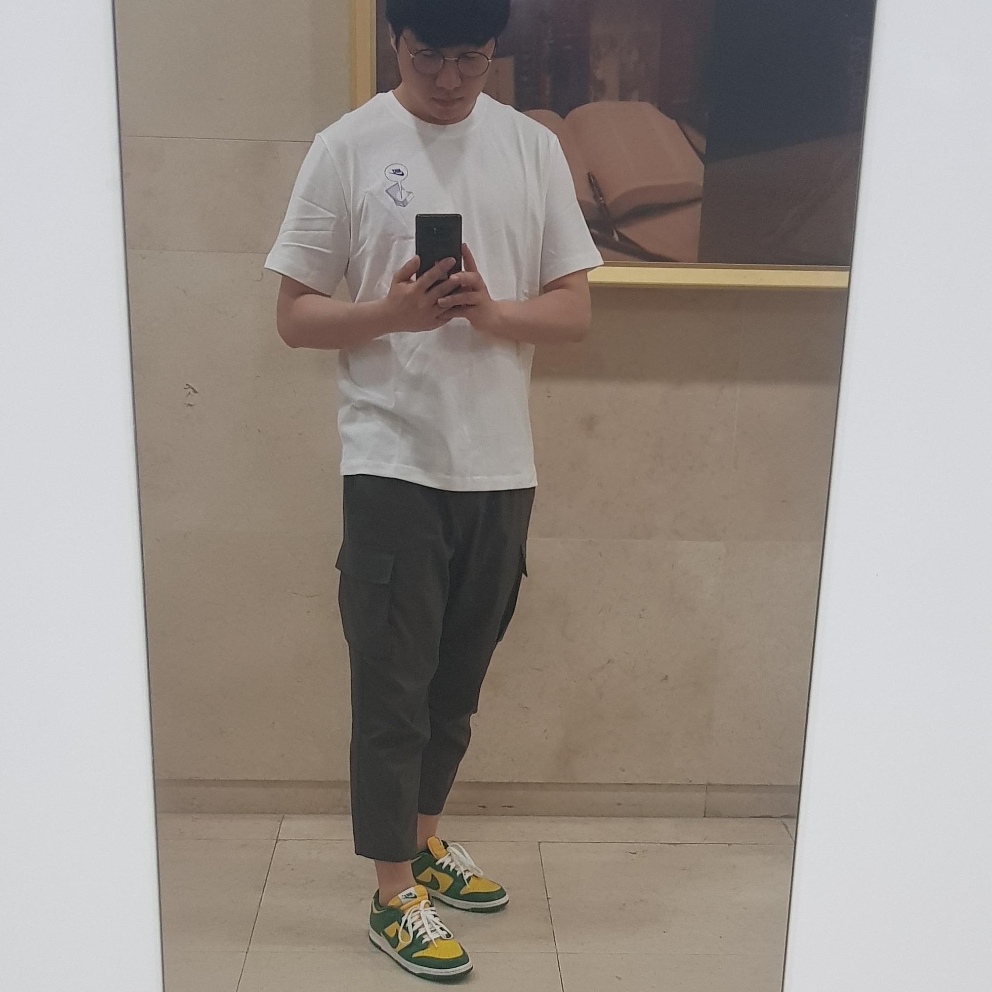 Nike Dunk Low SP Brazil 2020 착용 스타일