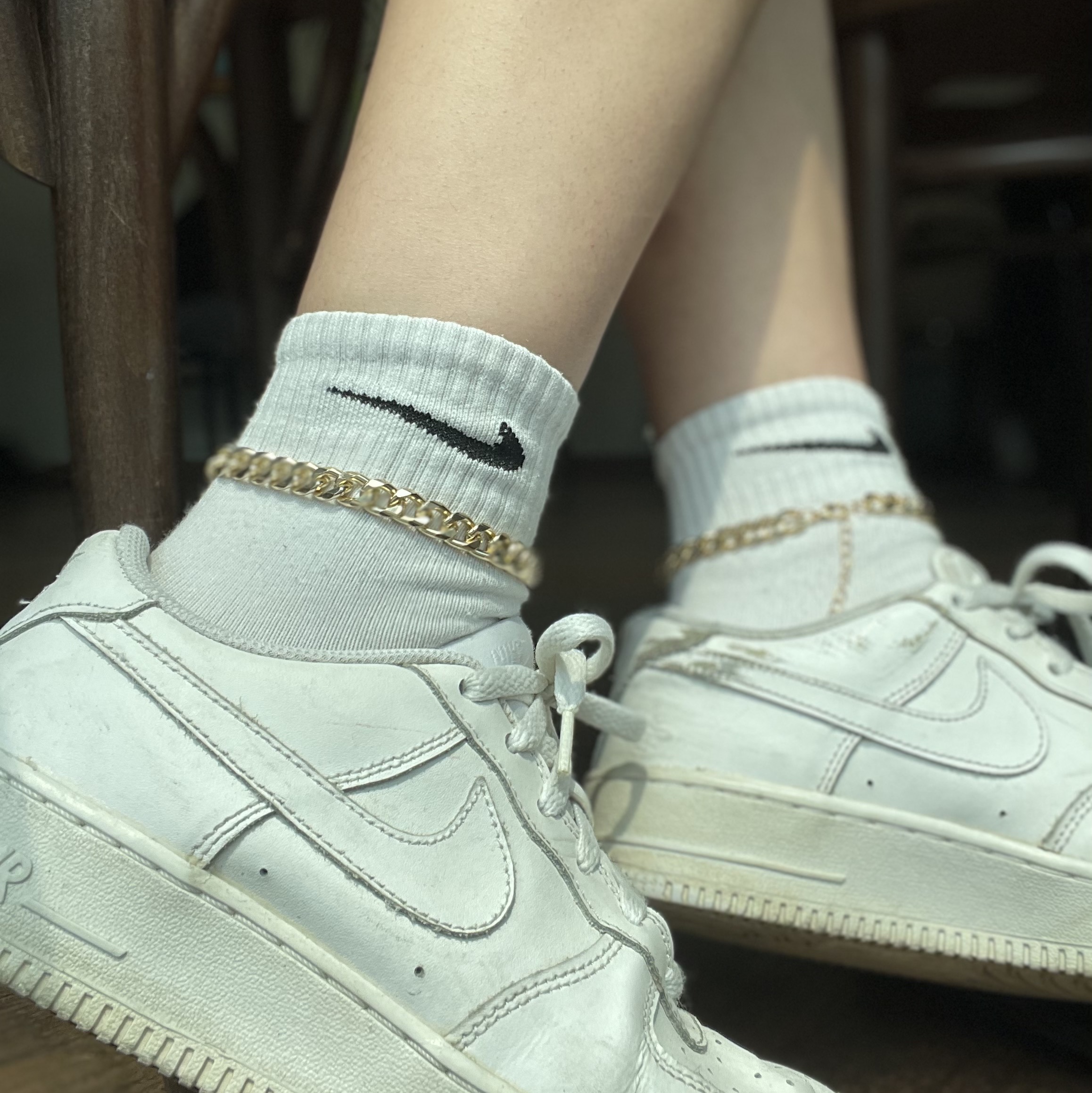 Nike Air Force 1 '07 Low White 착용 스타일 - 1