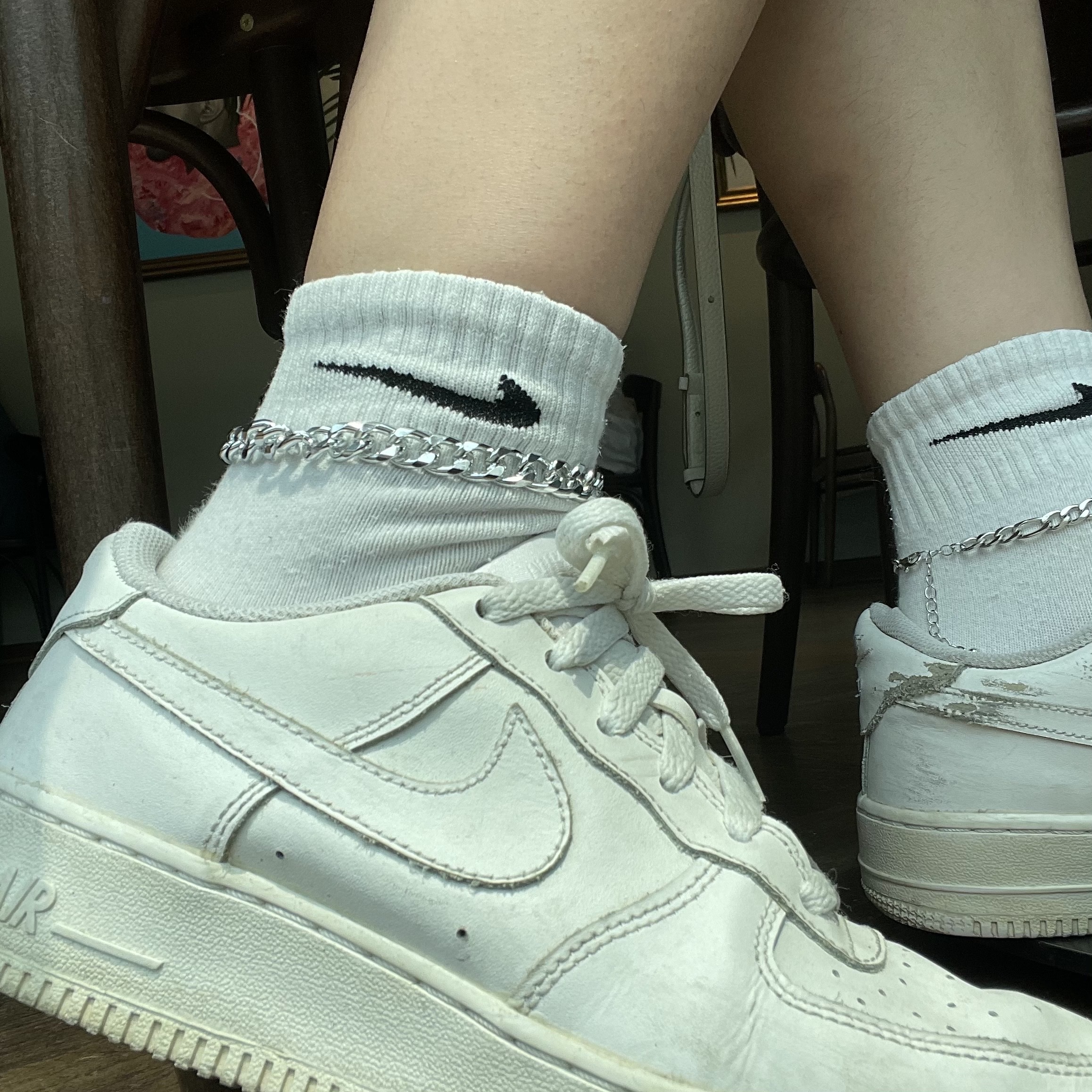 Nike Air Force 1 '07 Low White 착용 스타일 - 2