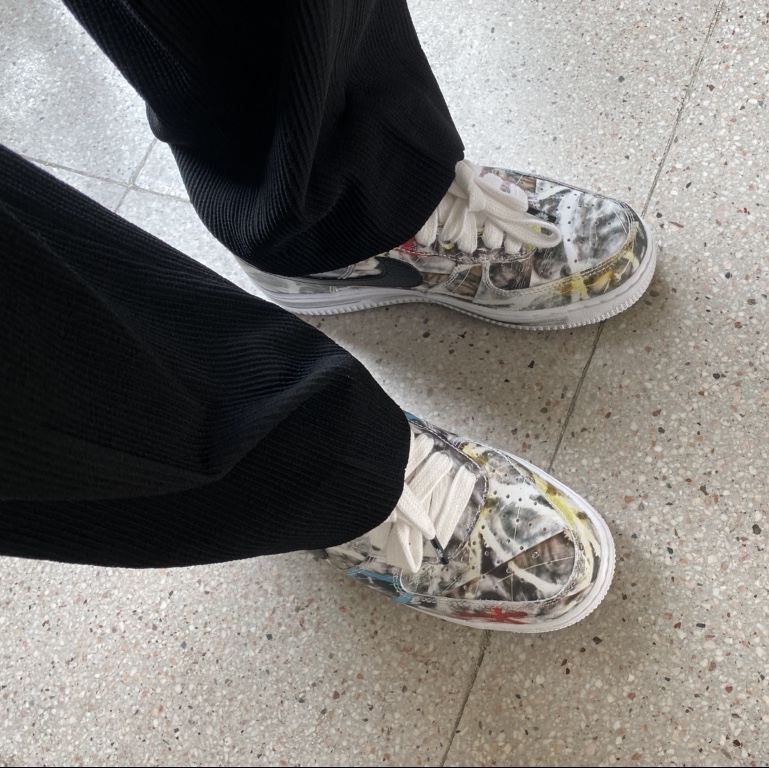 Nike x Peaceminusone Air Force 1 Low Para-Noise 2.0, Nike x Peaceminusone Air Force 1 Low Para-Noise 착용 스타일 - 1