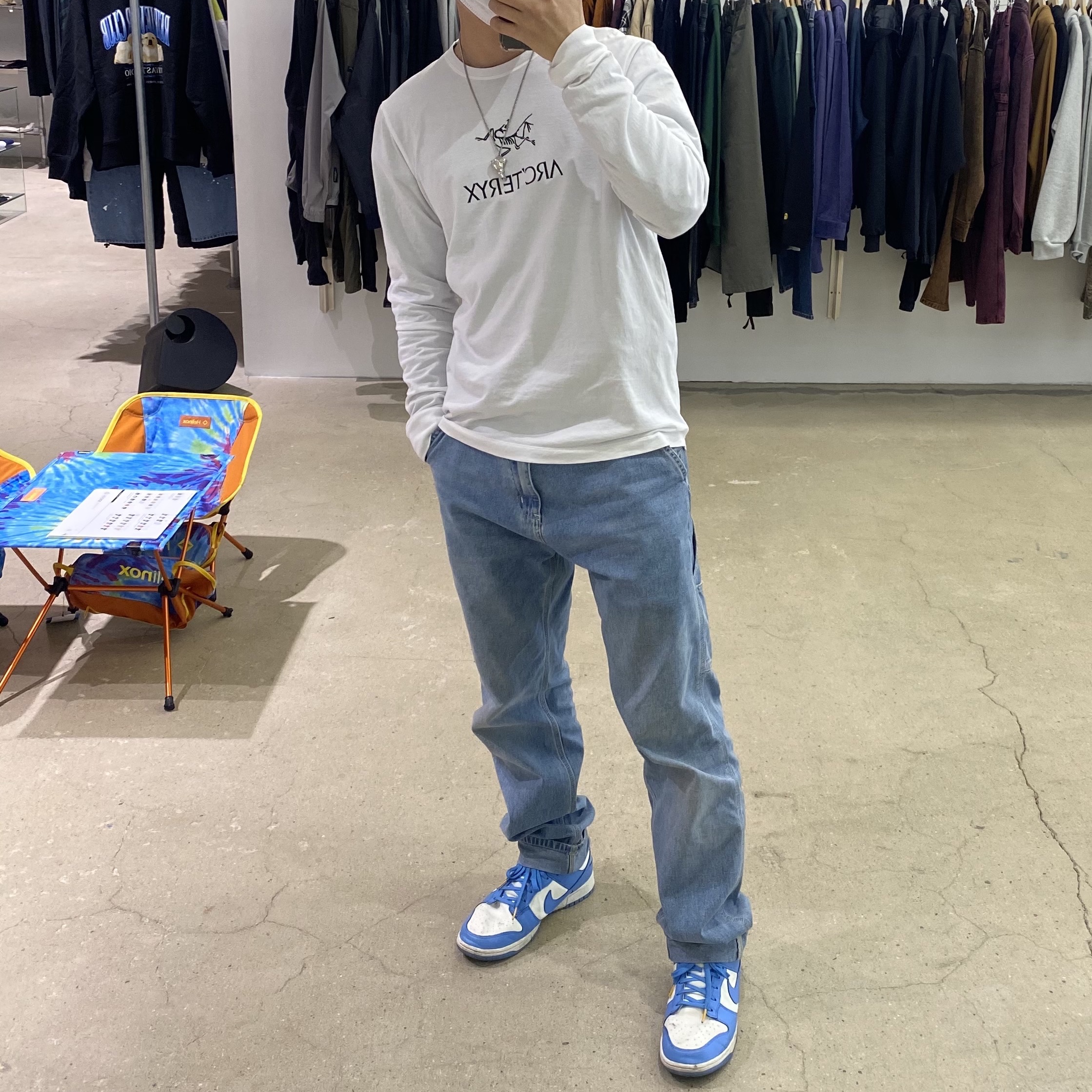 (W) Nike Dunk Low Coast 착용 스타일