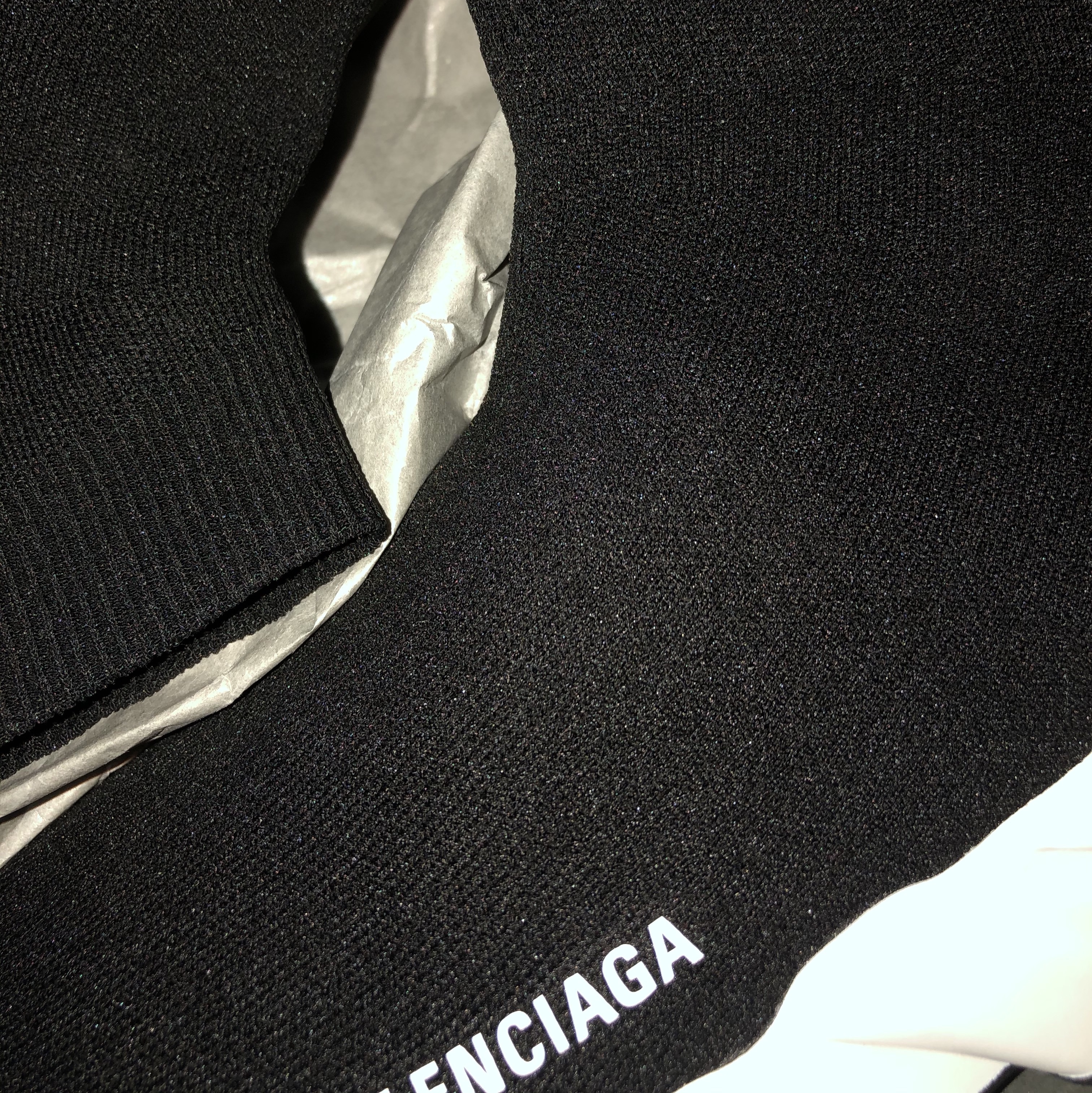 Balenciaga Speed Trainer Black White 2021/2022 착용 스타일 - 1