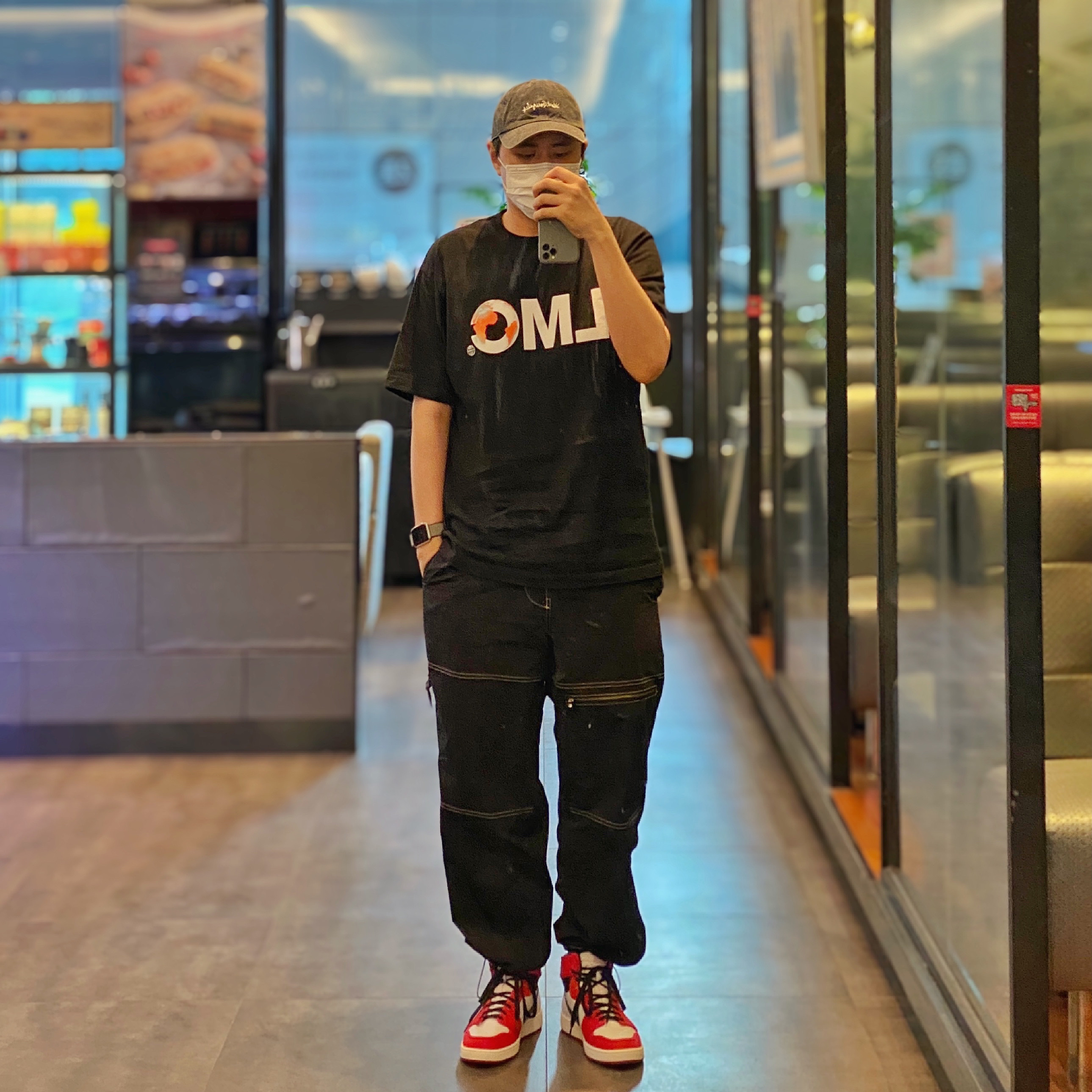 Jordan 1 KO Chicago 2021 착용 스타일