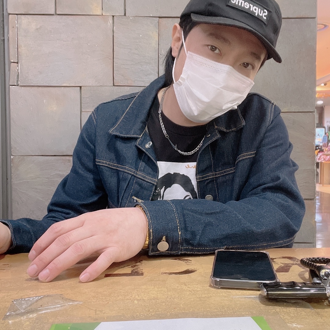 Supreme Linen Camp Cap Black - 21SS 착용 스타일