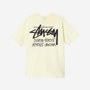 Stussy Stock DSM London T-Shirt Pale Yellow 2021