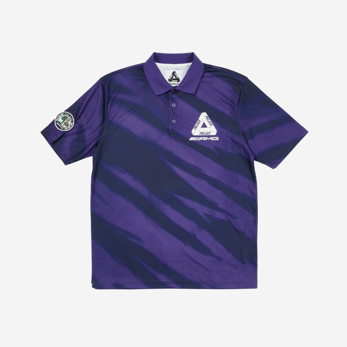 Palace x AMG Polo Purple - 21SS 상세 이미지 1