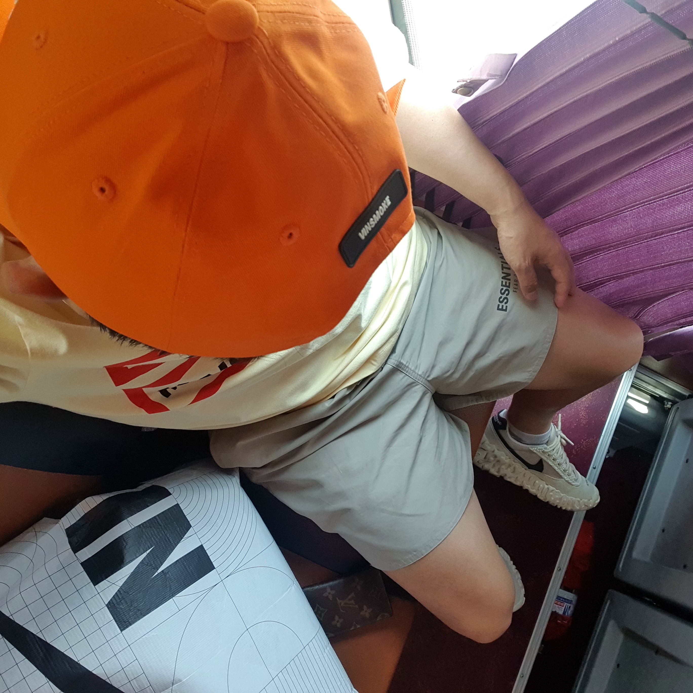 Nike x Undercover Overbreak SP Overcast, Essentials Volley Shorts Taupe - 20FW 착용 스타일