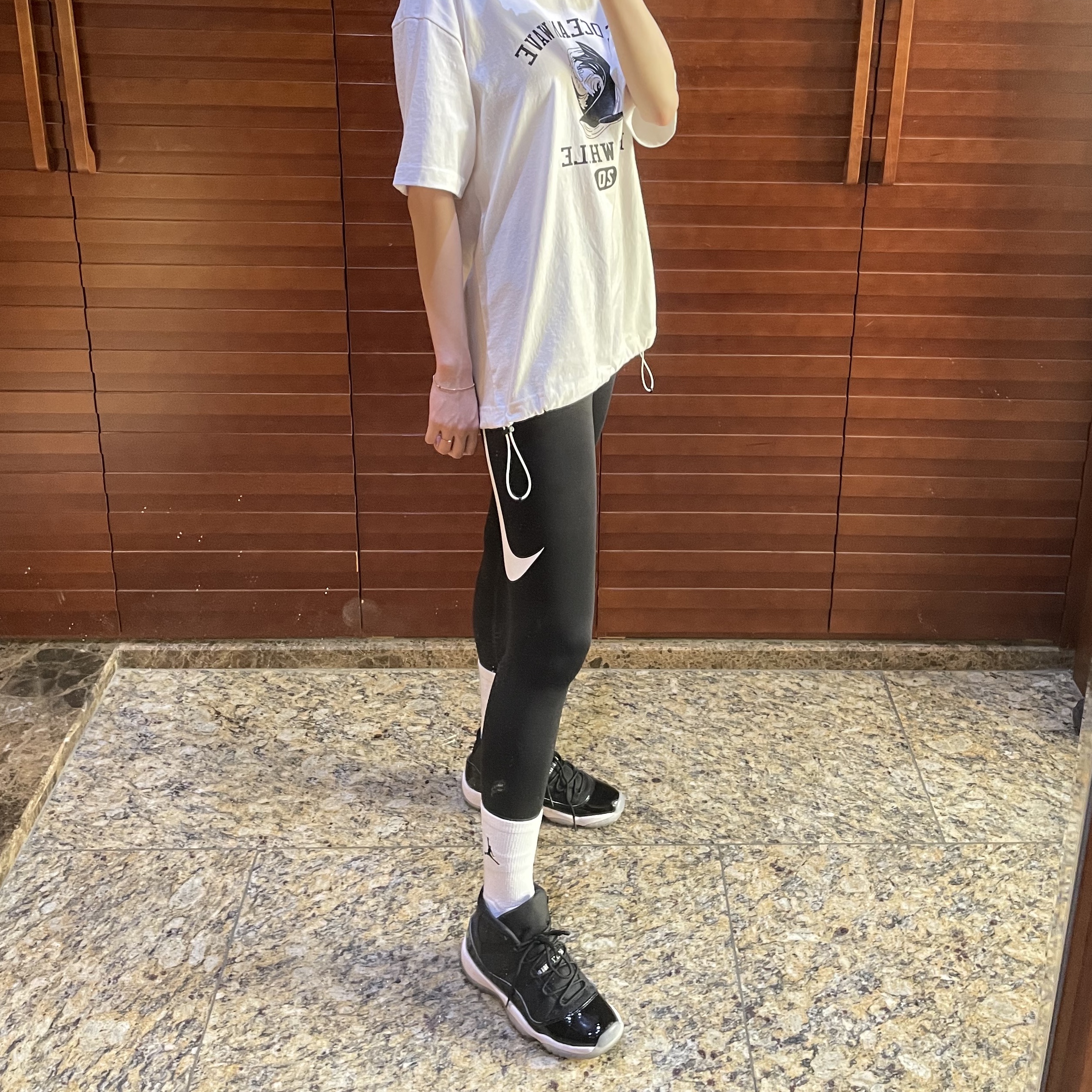 (GS) Jordan 11 Retro Space Jam 2016, Jordan 11 Retro Space Jam 2016 착용 스타일