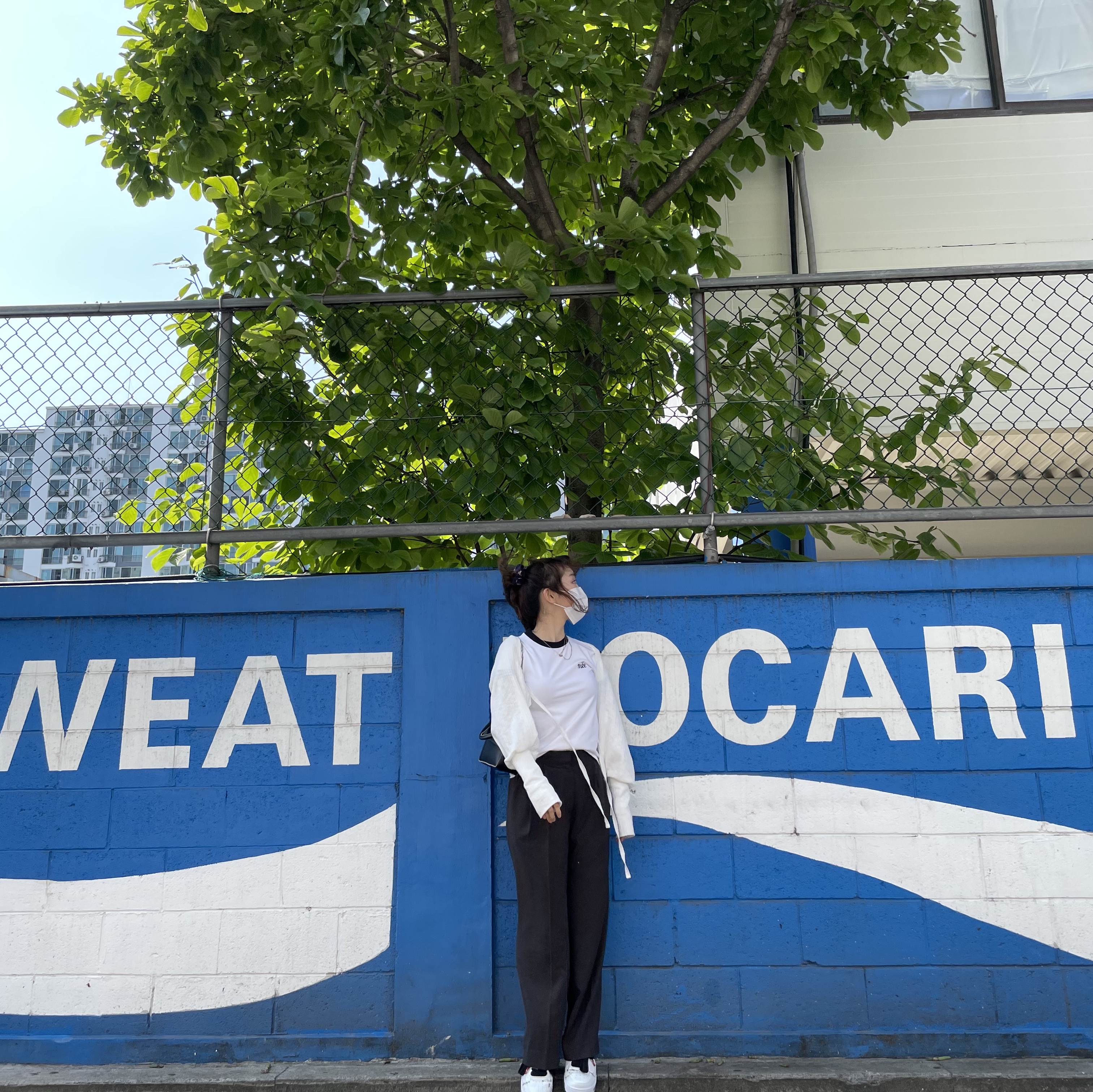 Nike x Peaceminusone Air Force 1 Low Para-Noise 2.0 착용 스타일 - 1