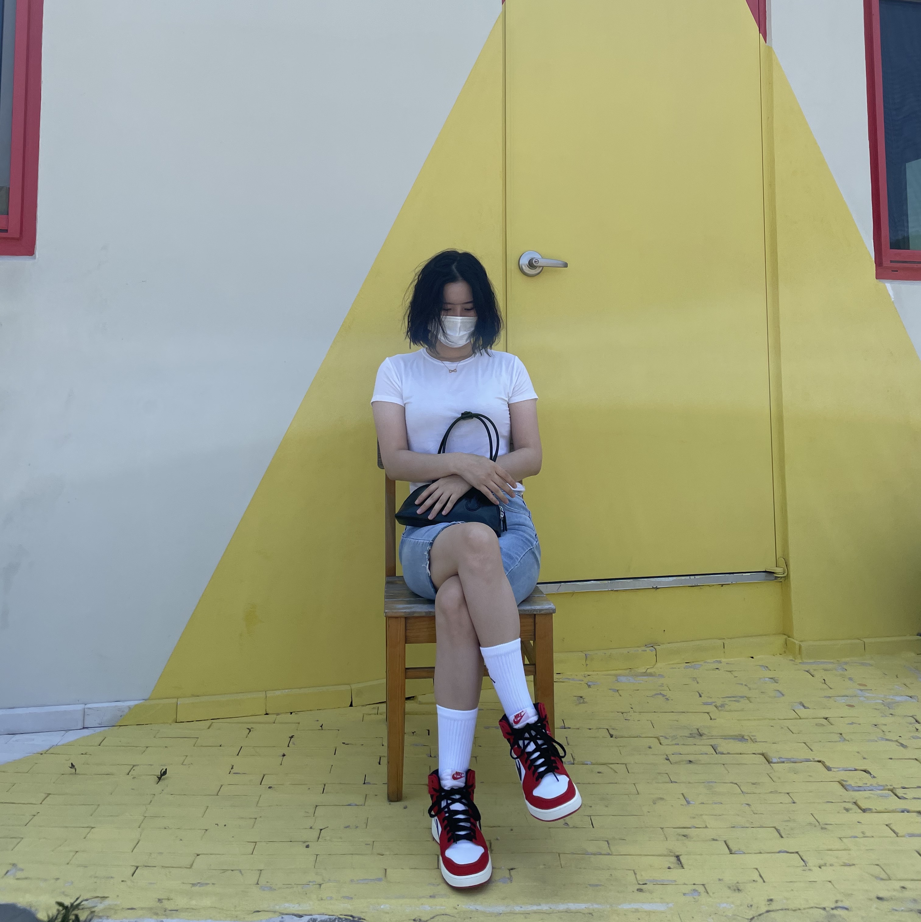 Jordan 1 KO Chicago 2021 착용 스타일 - 1