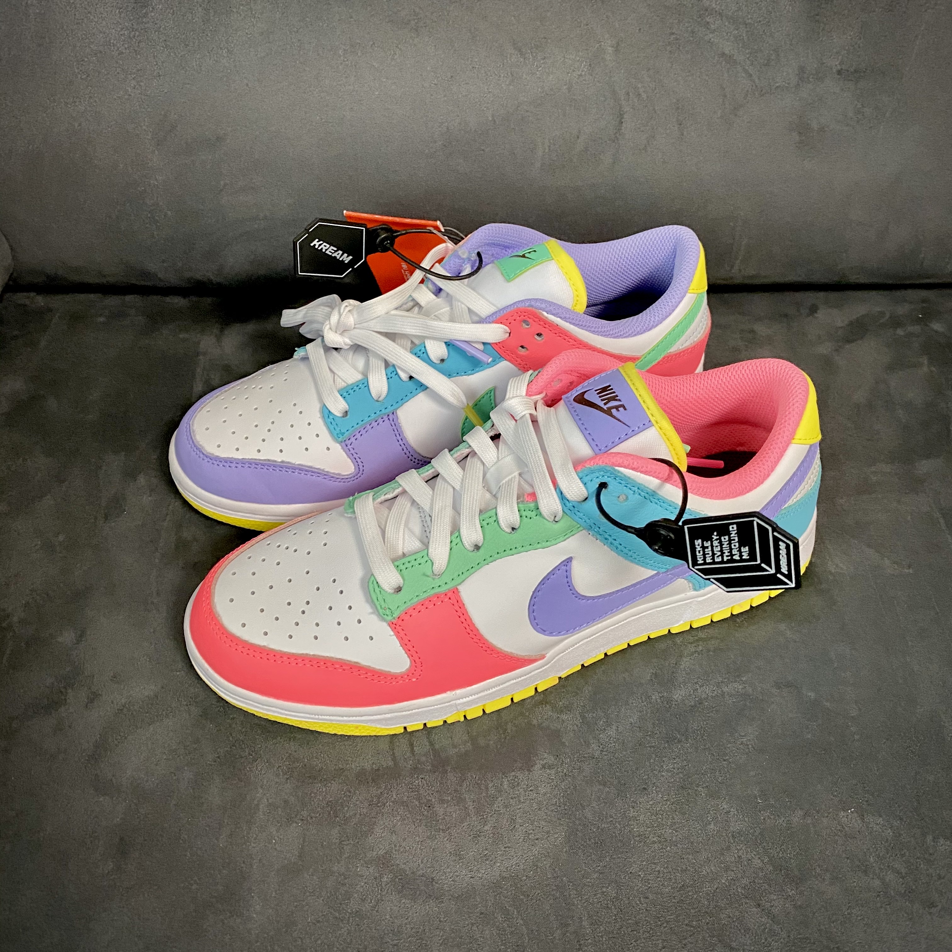 (W) Nike Dunk Low SE Candy 착용 스타일 - 1