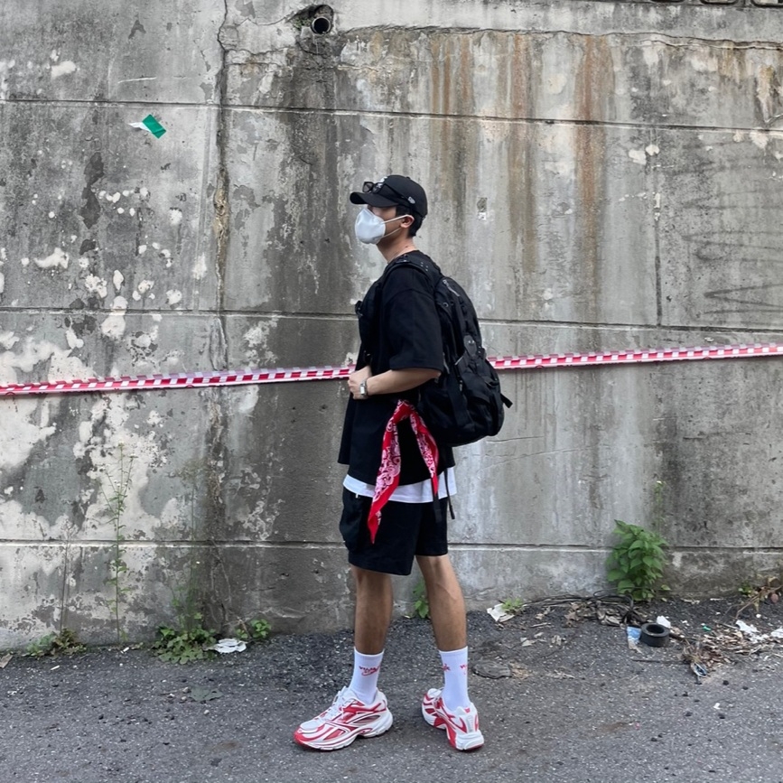 Reebok x Kanghyuk Premier Road Modern White Red  착용 스타일 - 1