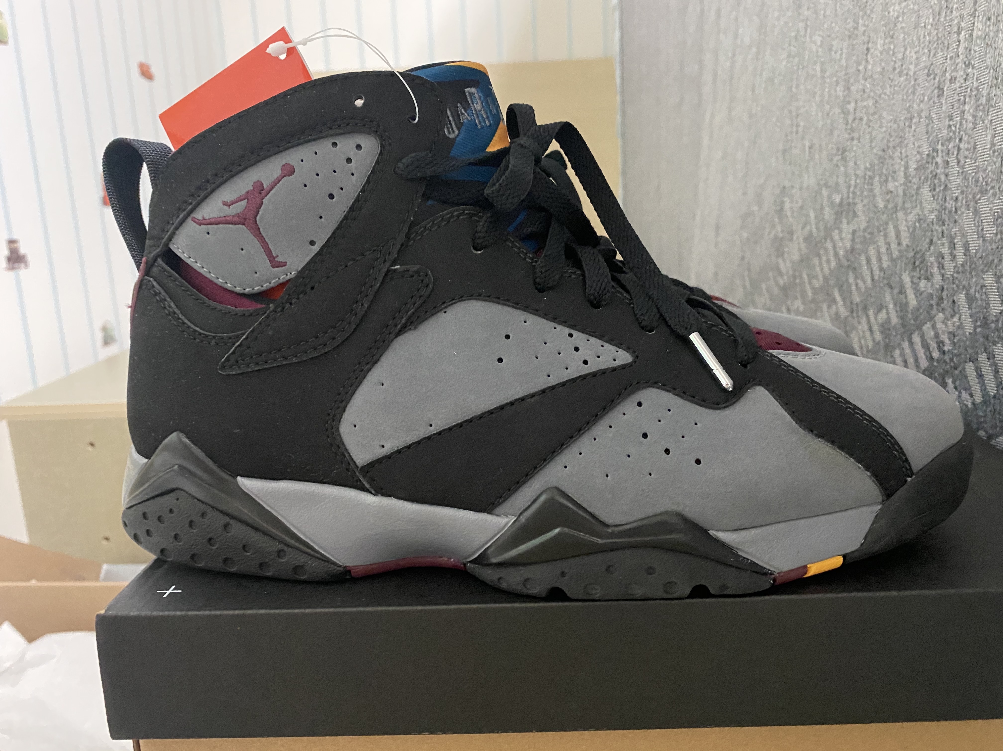 Jordan 7 Retro Bordeaux 2011 착용 스타일