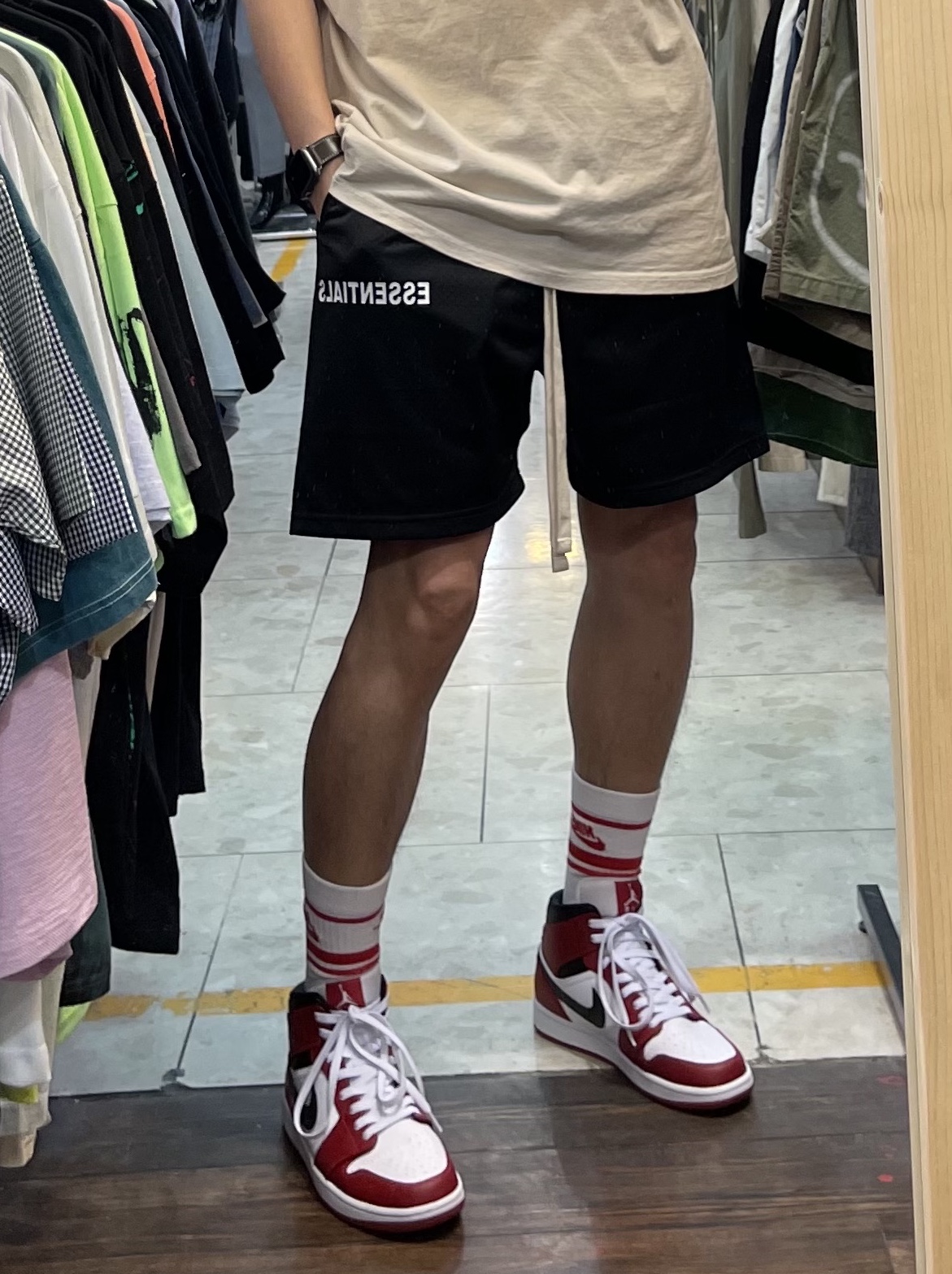 Jordan 1 Mid Chicago 2020 착용 스타일