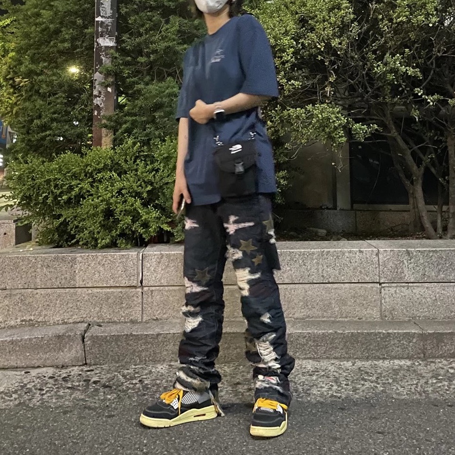 Jordan 4 x Union Retro Off Noir, Supreme x The North Face RTG Utility Pouch Black - 20SS 착용 스타일 - 1