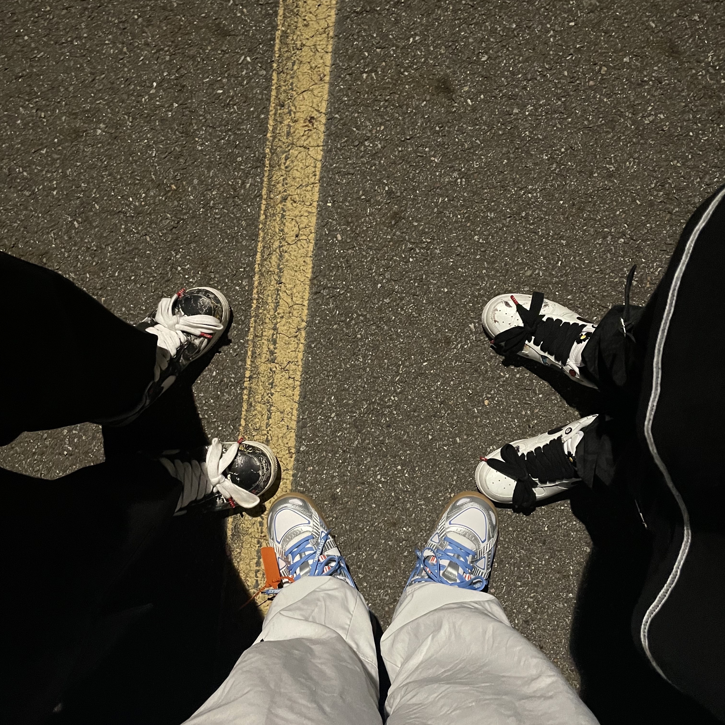Nike x Peaceminusone Air Force 1 Low Para-Noise, Nike x Peaceminusone Air Force 1 Low Para-Noise 2.0 착용 스타일