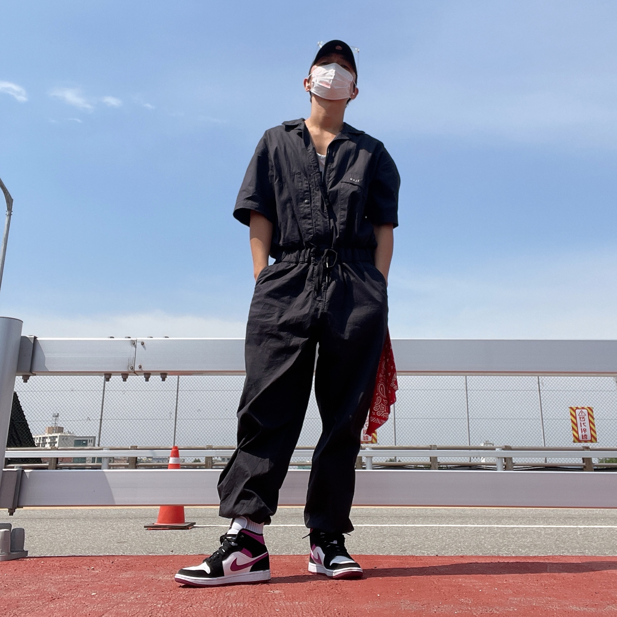 (W) Jordan 1 Mid Cactus Flower 착용 스타일