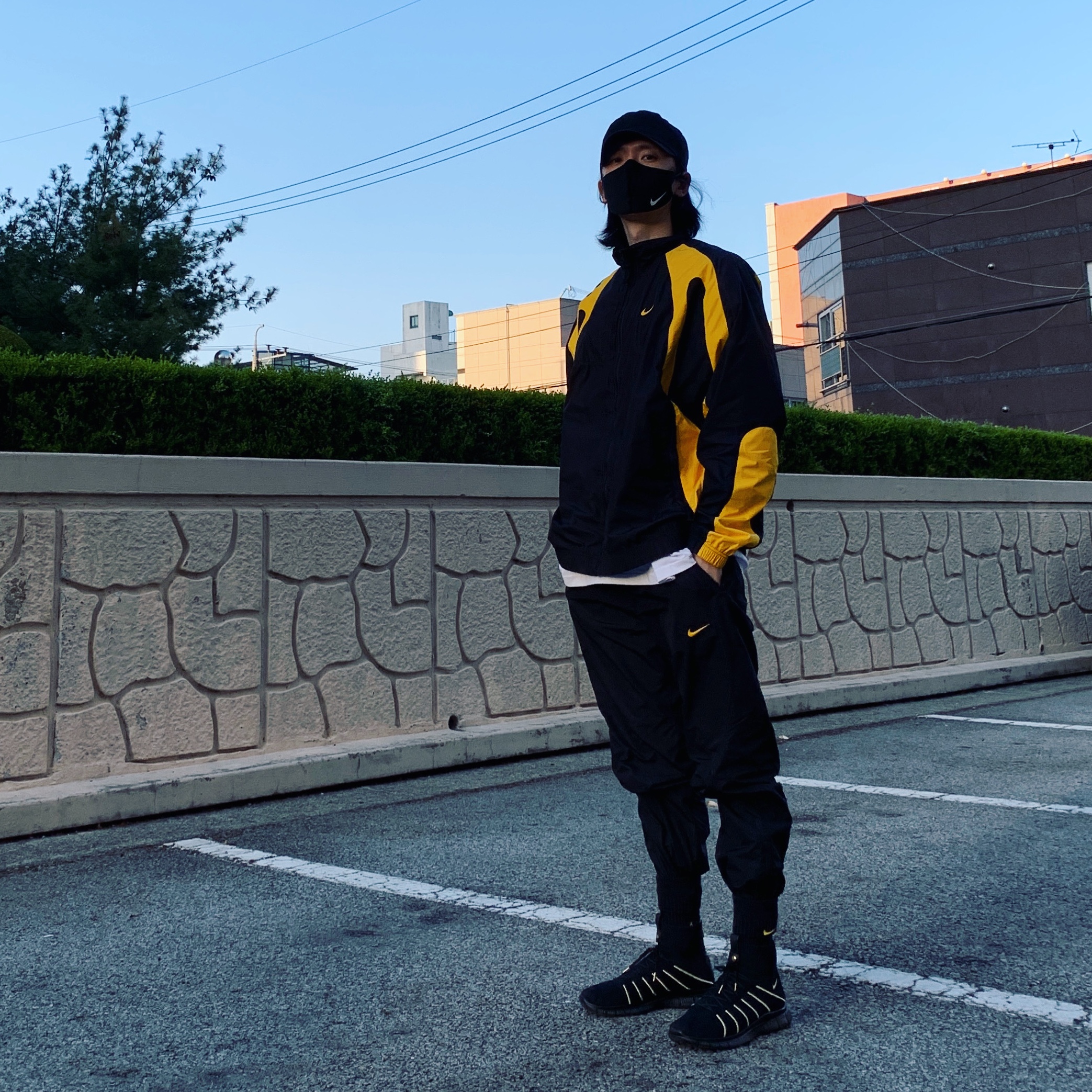 Nike x Drake Nocta Essential Track Jacket - US/EU, Nike x Drake Nocta Essential Track Jacket - Asia 착용 스타일 - 1