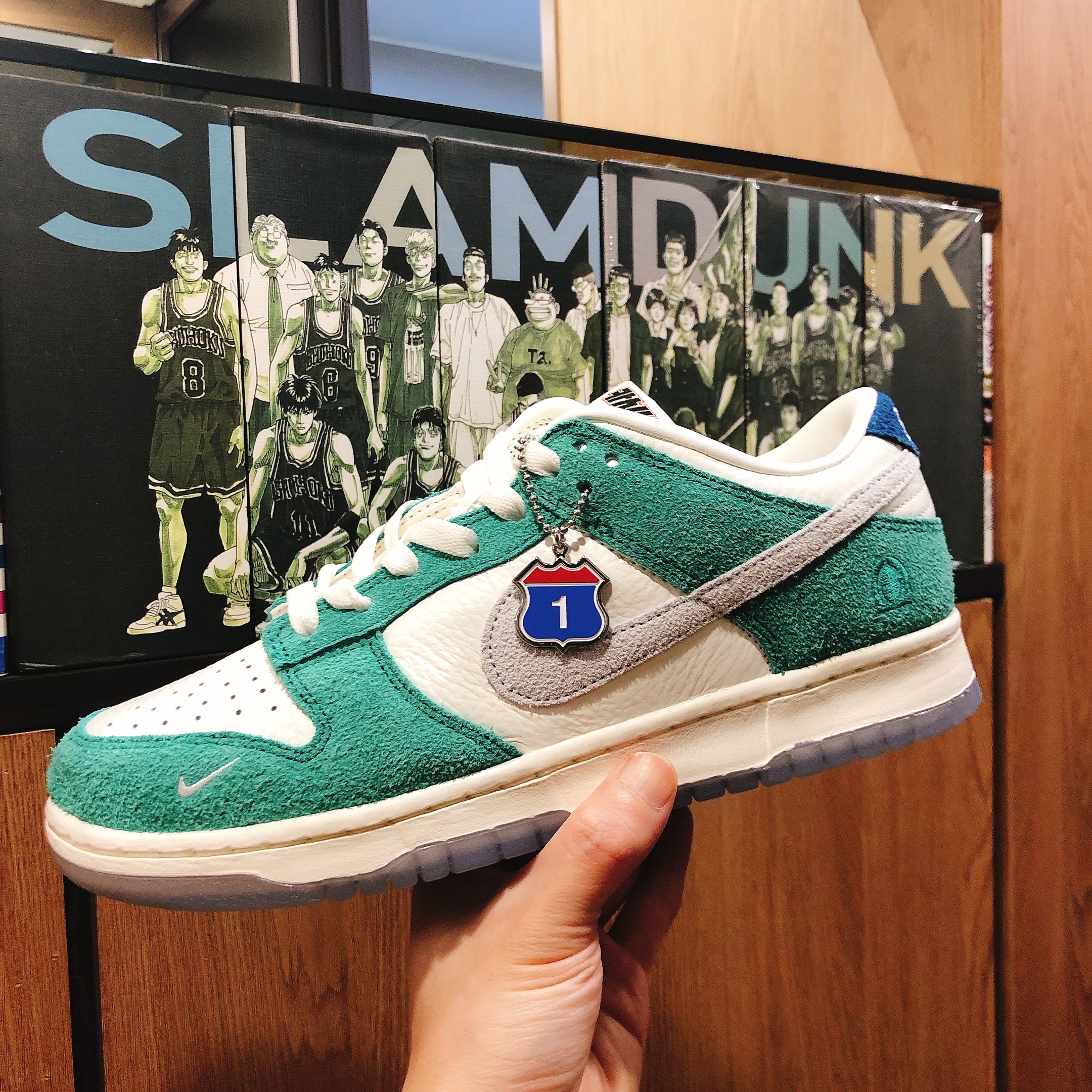 Nike x Kasina Dunk Low Road Sign - Kasina Exclusive 착용 스타일