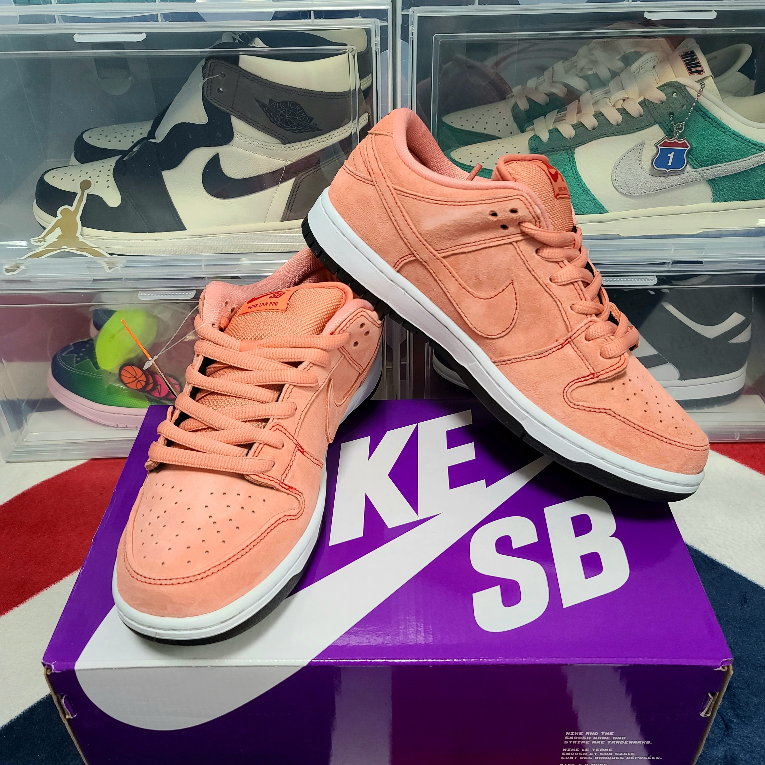 Nike SB Dunk Low Pro Pink Pig 착용 스타일 - 1