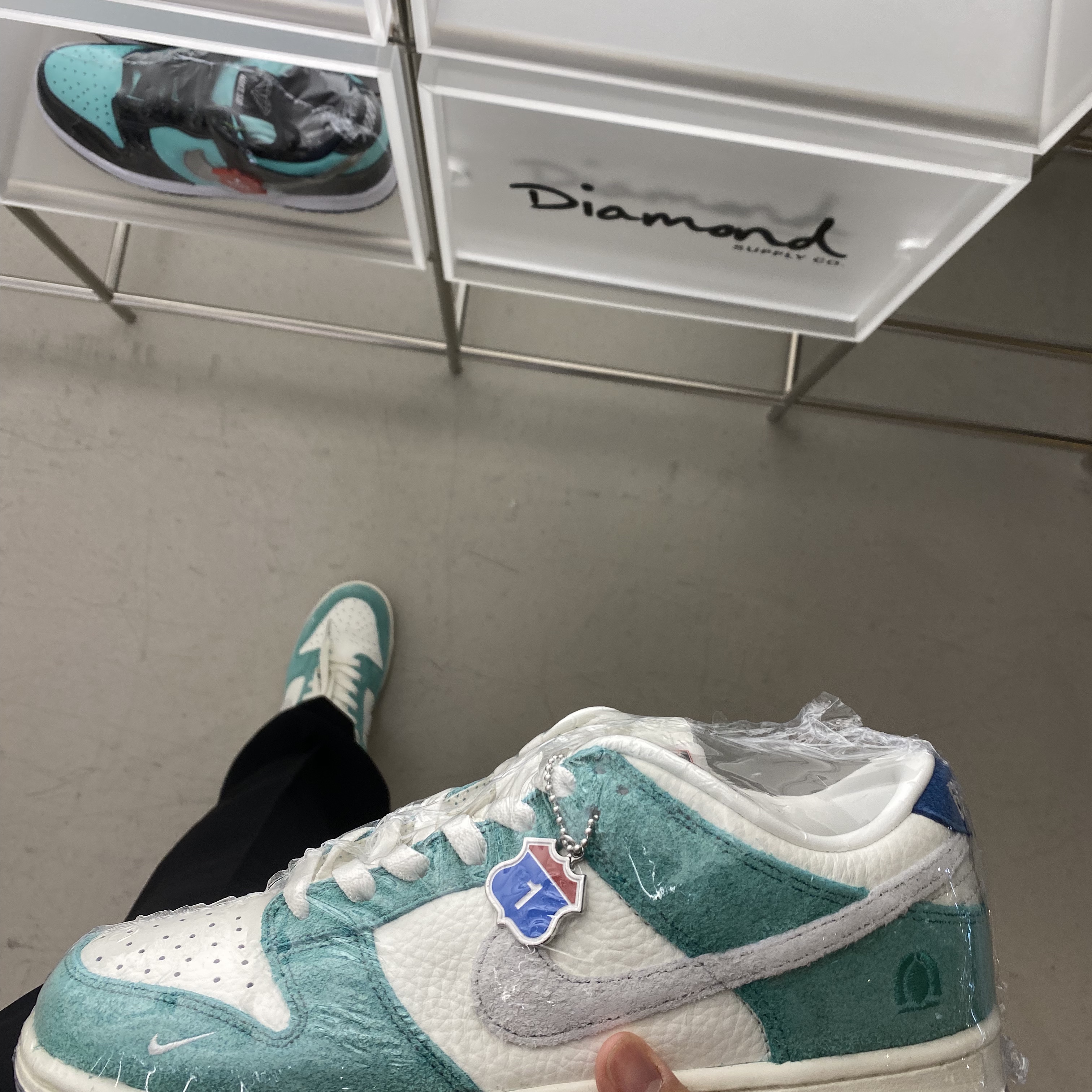 Nike x Kasina Dunk Low Road Sign - Kasina Exclusive 착용 스타일