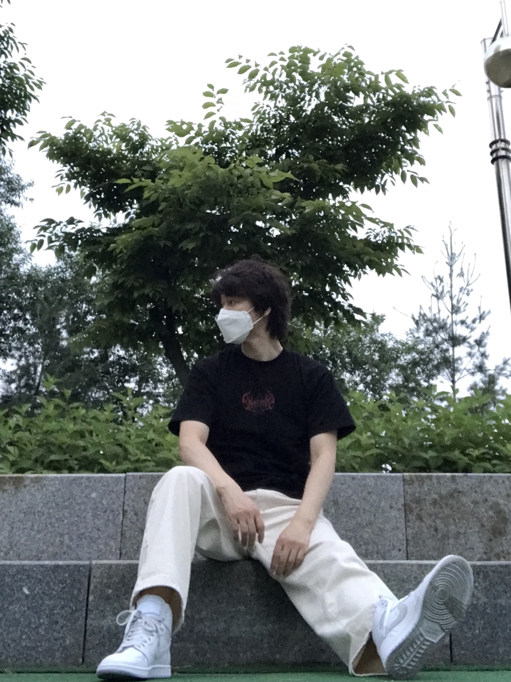 Jordan 1 High 85 Neutral Grey 착용 스타일 - 1