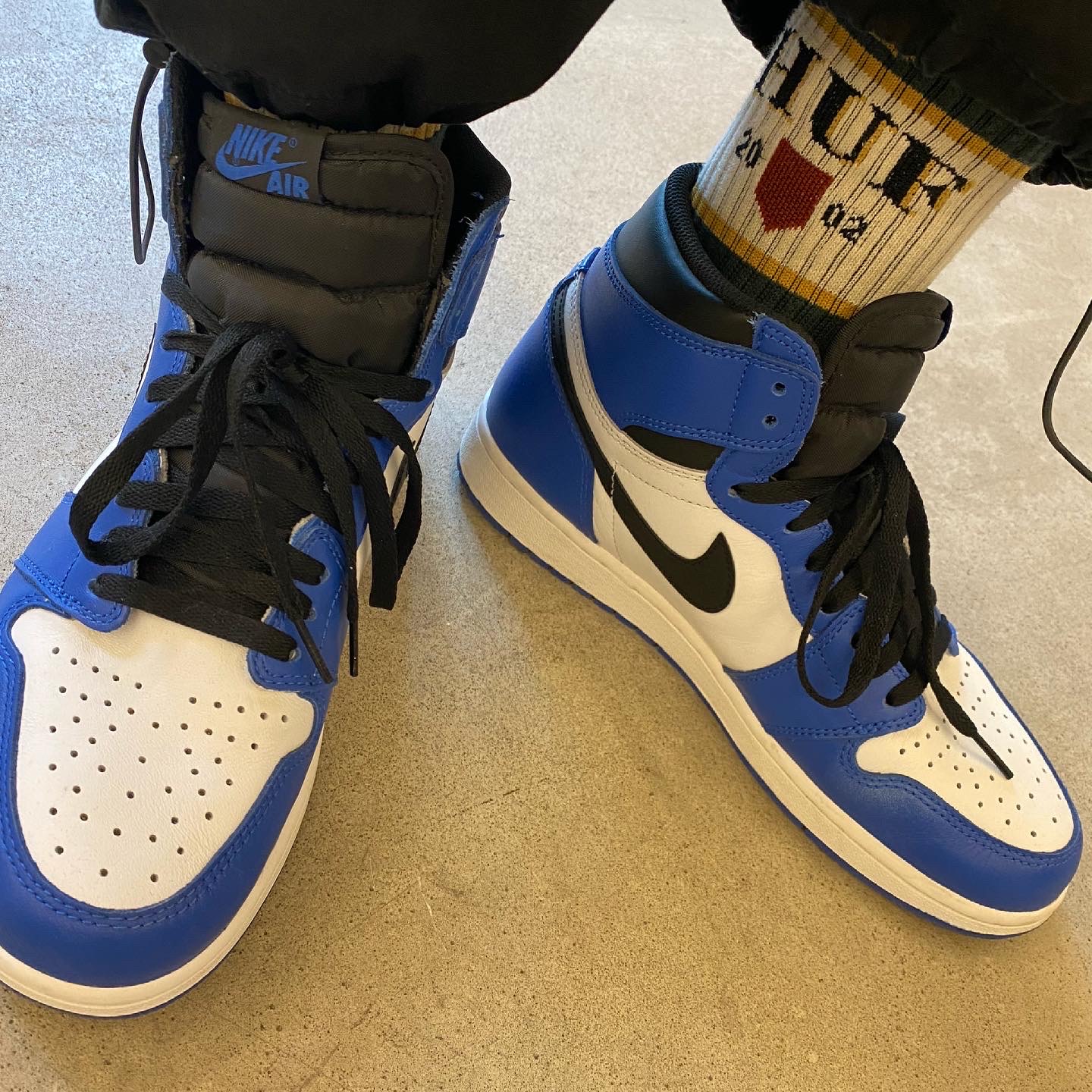 Jordan 1 Retro High Game Royal 착용 스타일 - 3