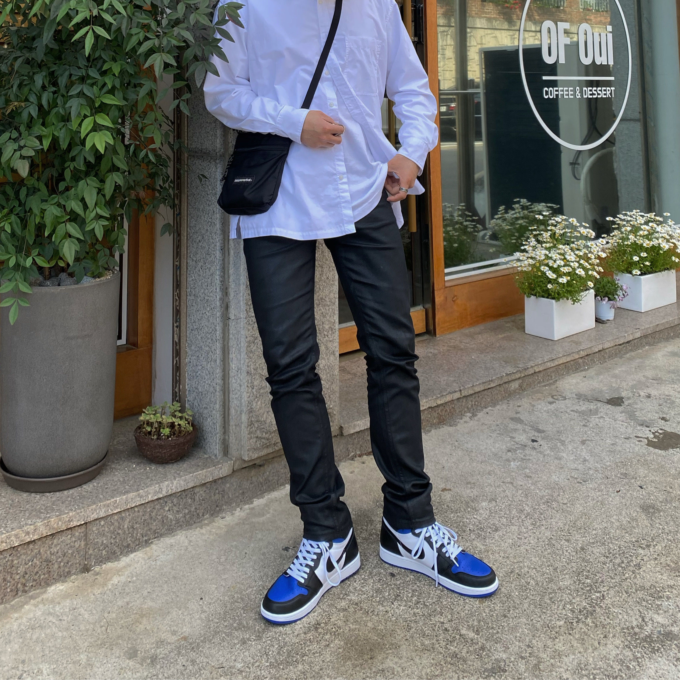 Jordan 1 Retro High OG Royal Toe 착용 스타일