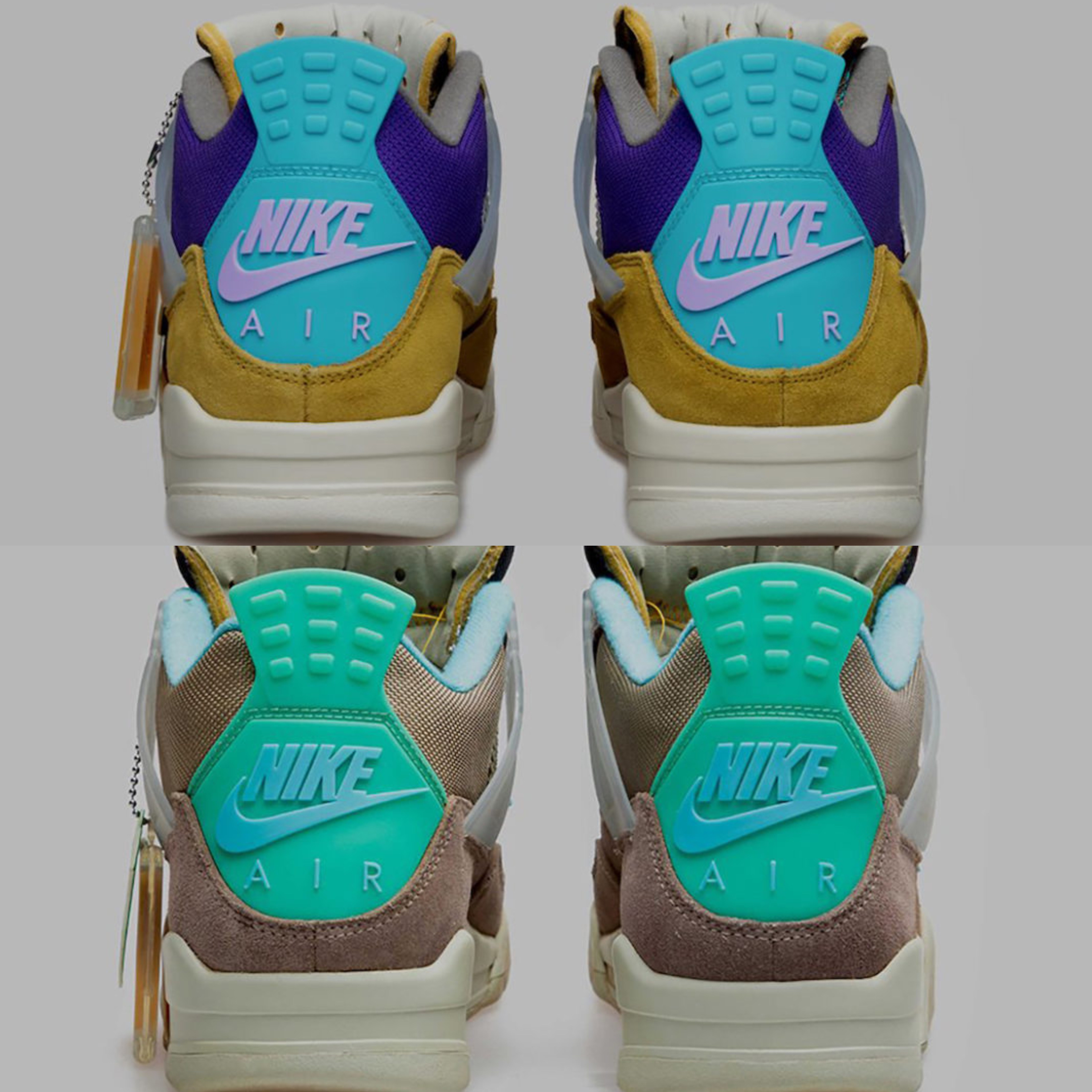 Jordan 4 x Union Retro SP Taupe Haze, Jordan 4 x Union Retro SP Desert Moss 착용 스타일 - 5