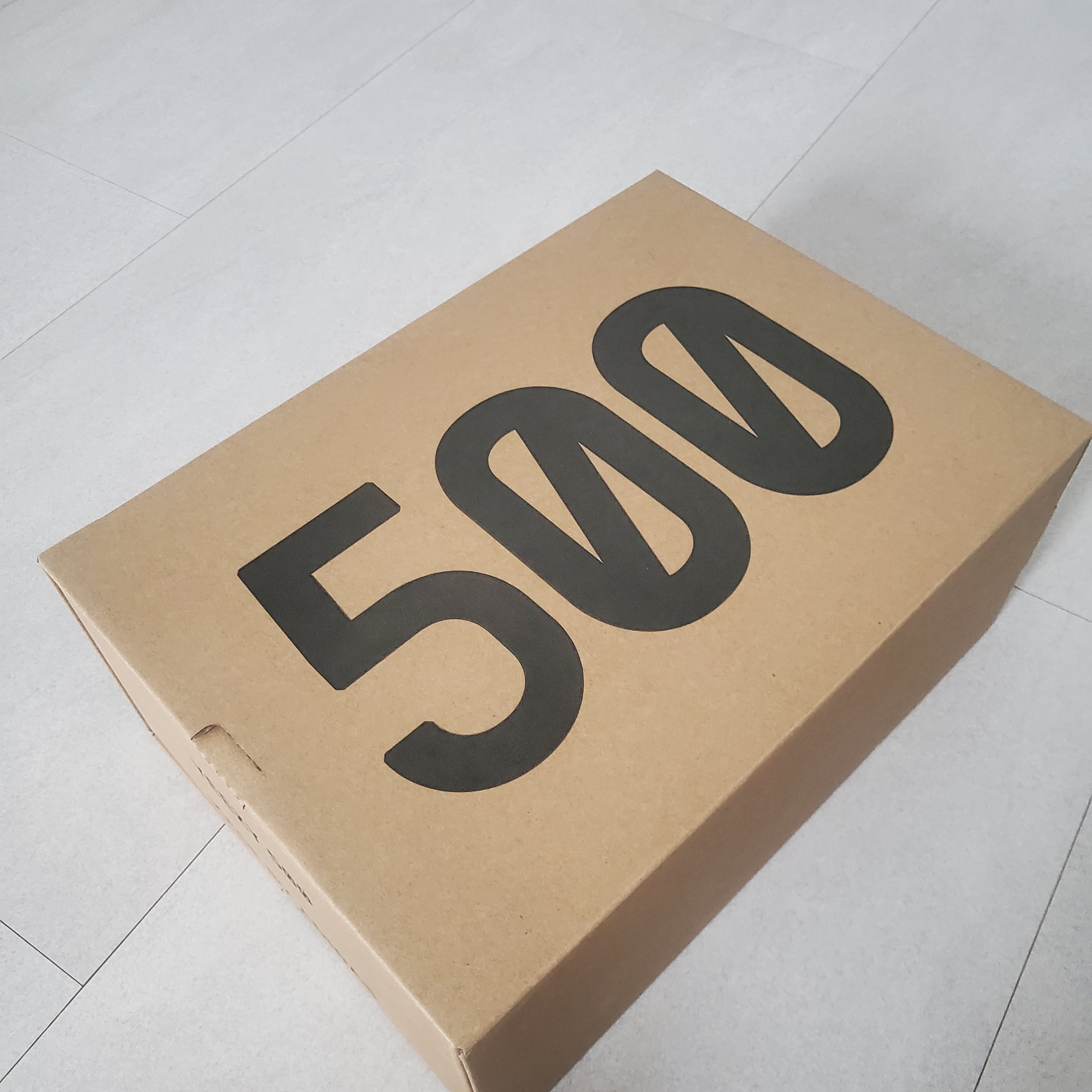 Adidas Yeezy 500 Taupe Light 착용 스타일 - 1