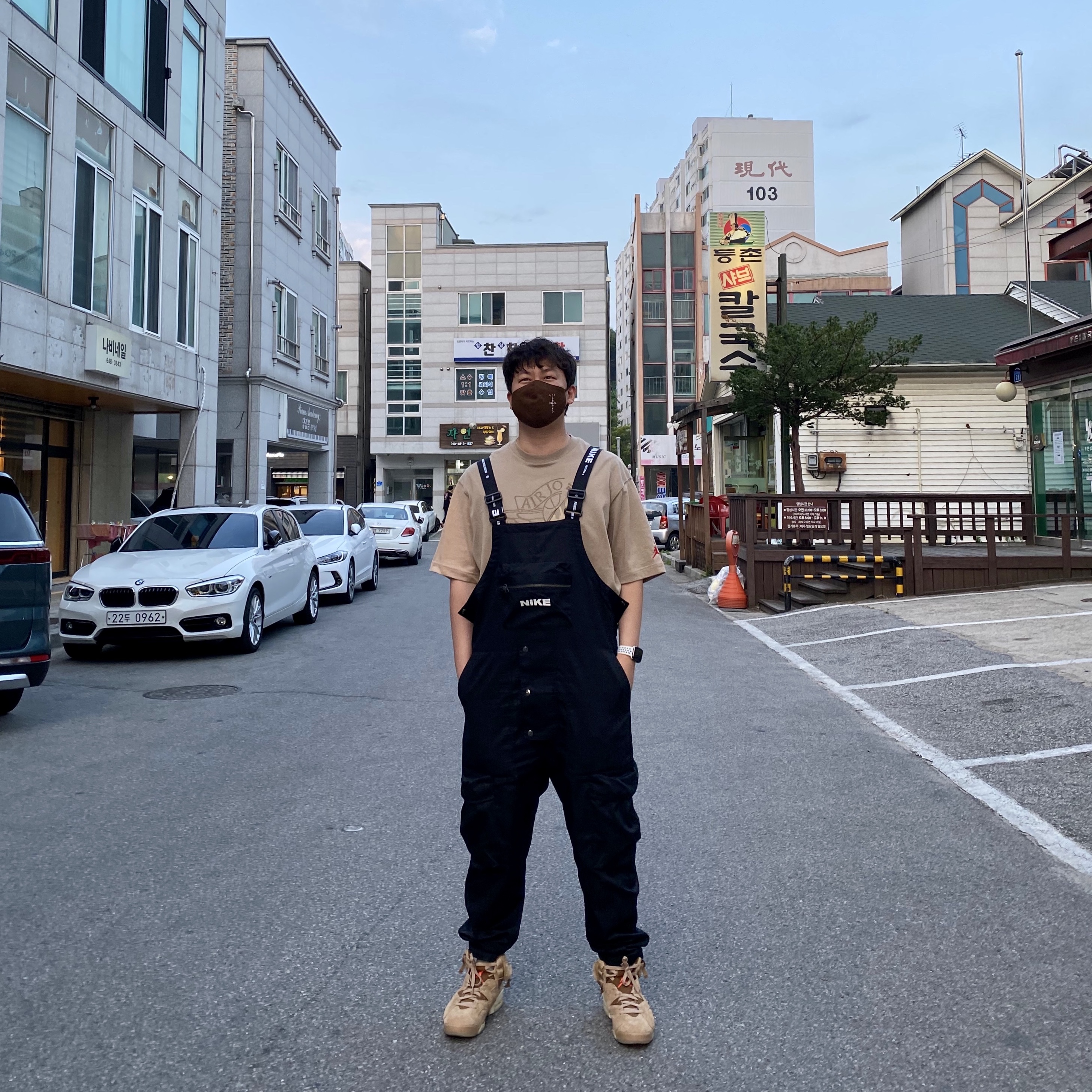 Jordan x Travis Scott S/S Top - Asia, Jordan 6 x Travis Scott Retro SP British Khaki 착용 스타일 - 1