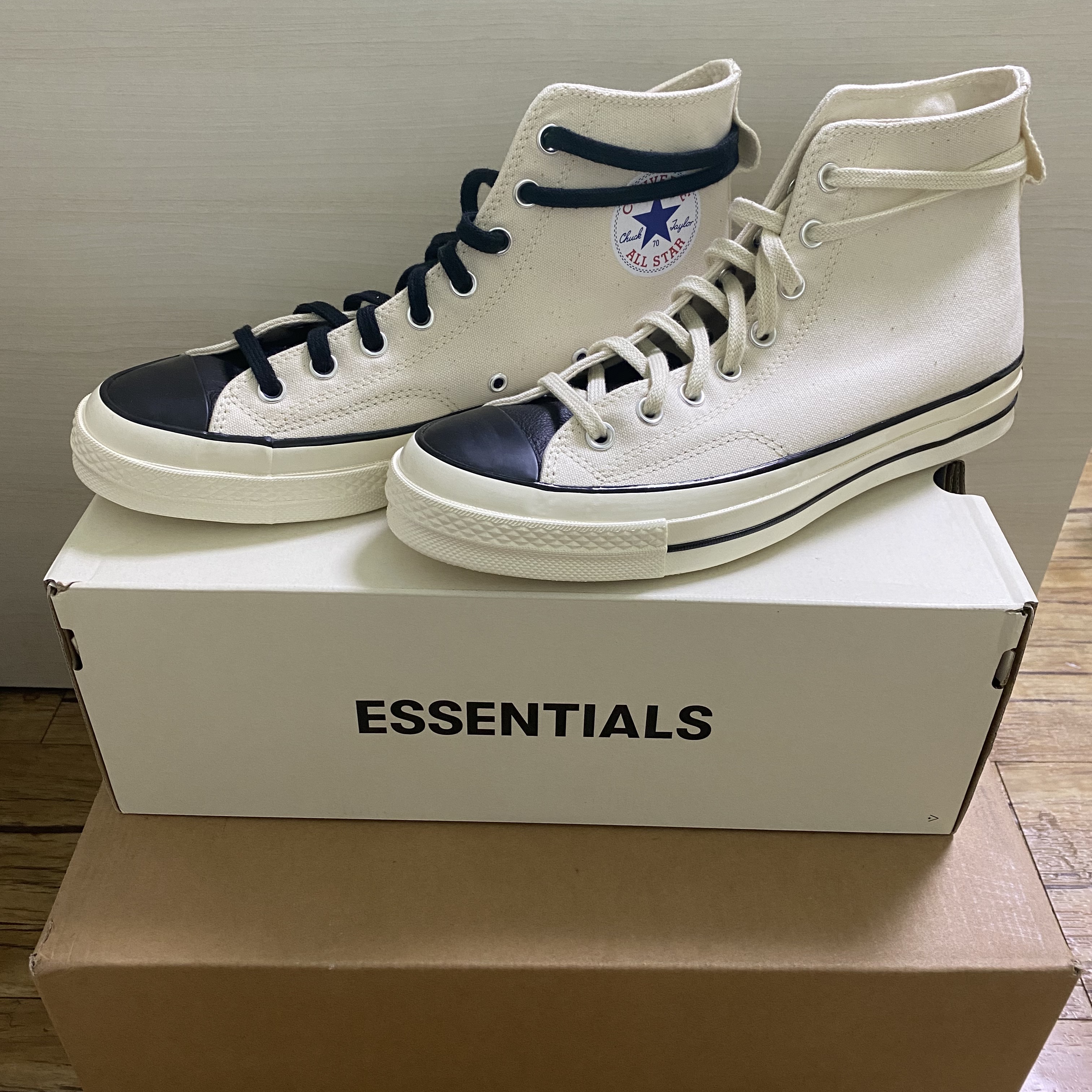 Converse x Fear of God Essentials Chuck 70 Hi Natural 2020 착용 스타일