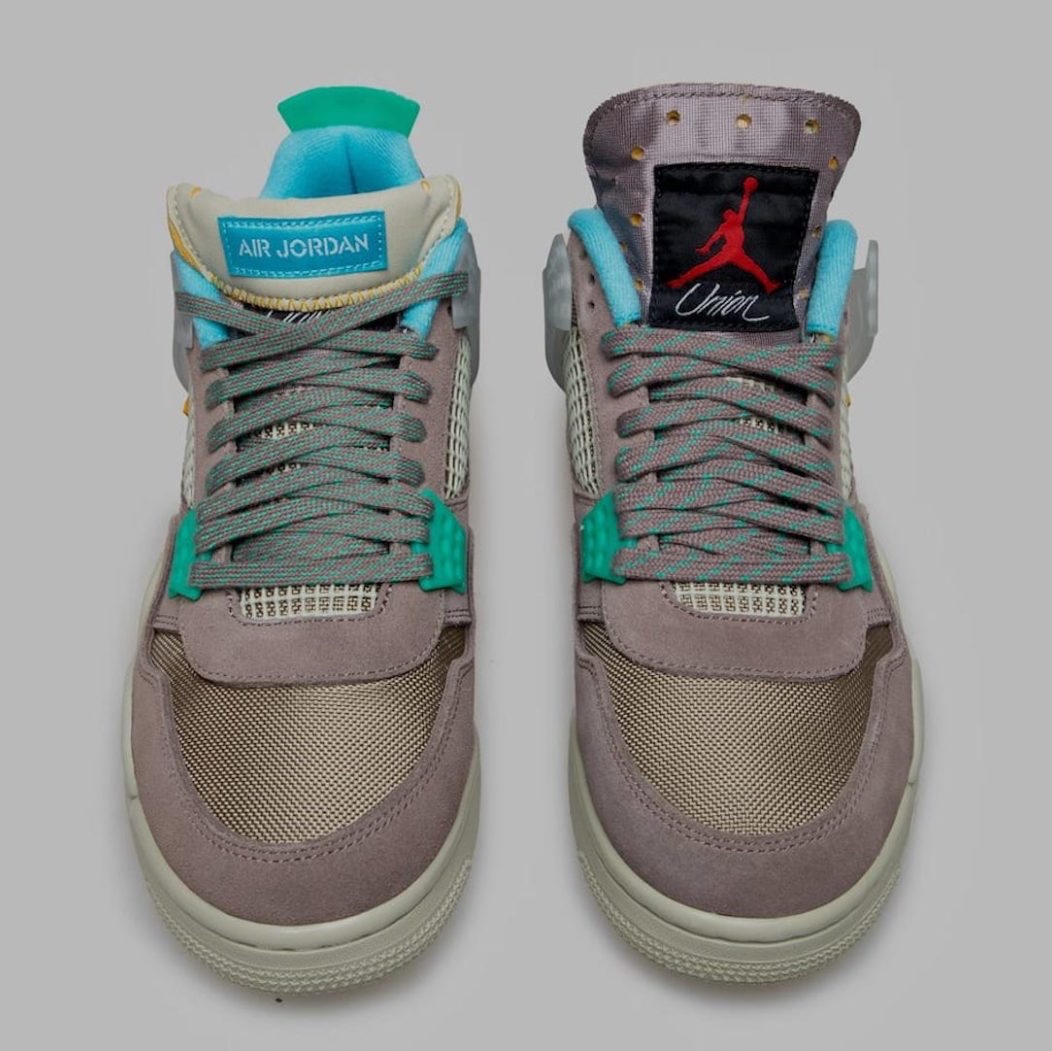 Jordan 4 x Union Retro SP Taupe Haze, Jordan 4 x Union Retro SP Desert Moss 착용 스타일 - 4