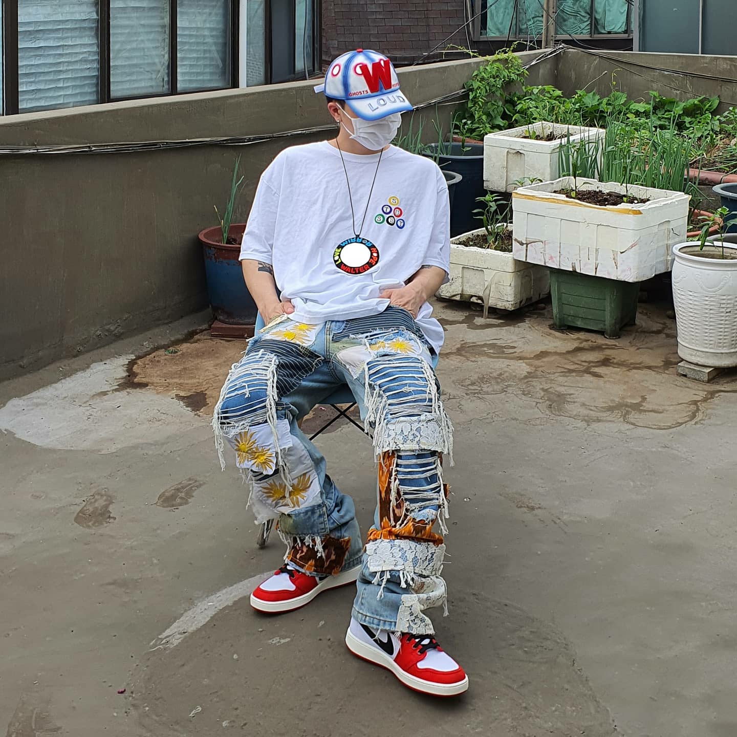 Jordan 1 KO Chicago 2021 착용 스타일 - 4