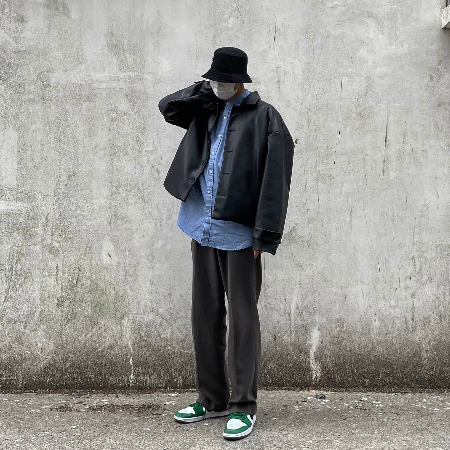 Jordan 1 Low Pine Green 착용 스타일