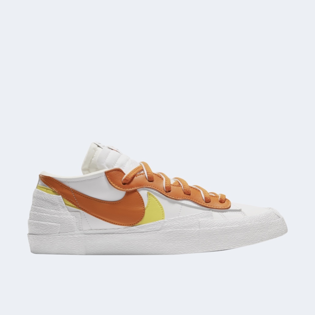 Nike x Sacai Blazer Low Magma Orange 착용 스타일 - 2
