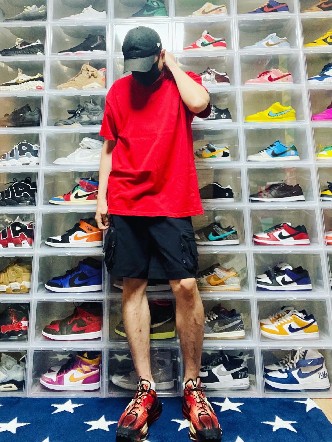 Nike x Matthew M Williams Zoom 004 Rust Factor, Nike x Matthew M Williams Zoom 004 Triple Black 착용 스타일 - 3