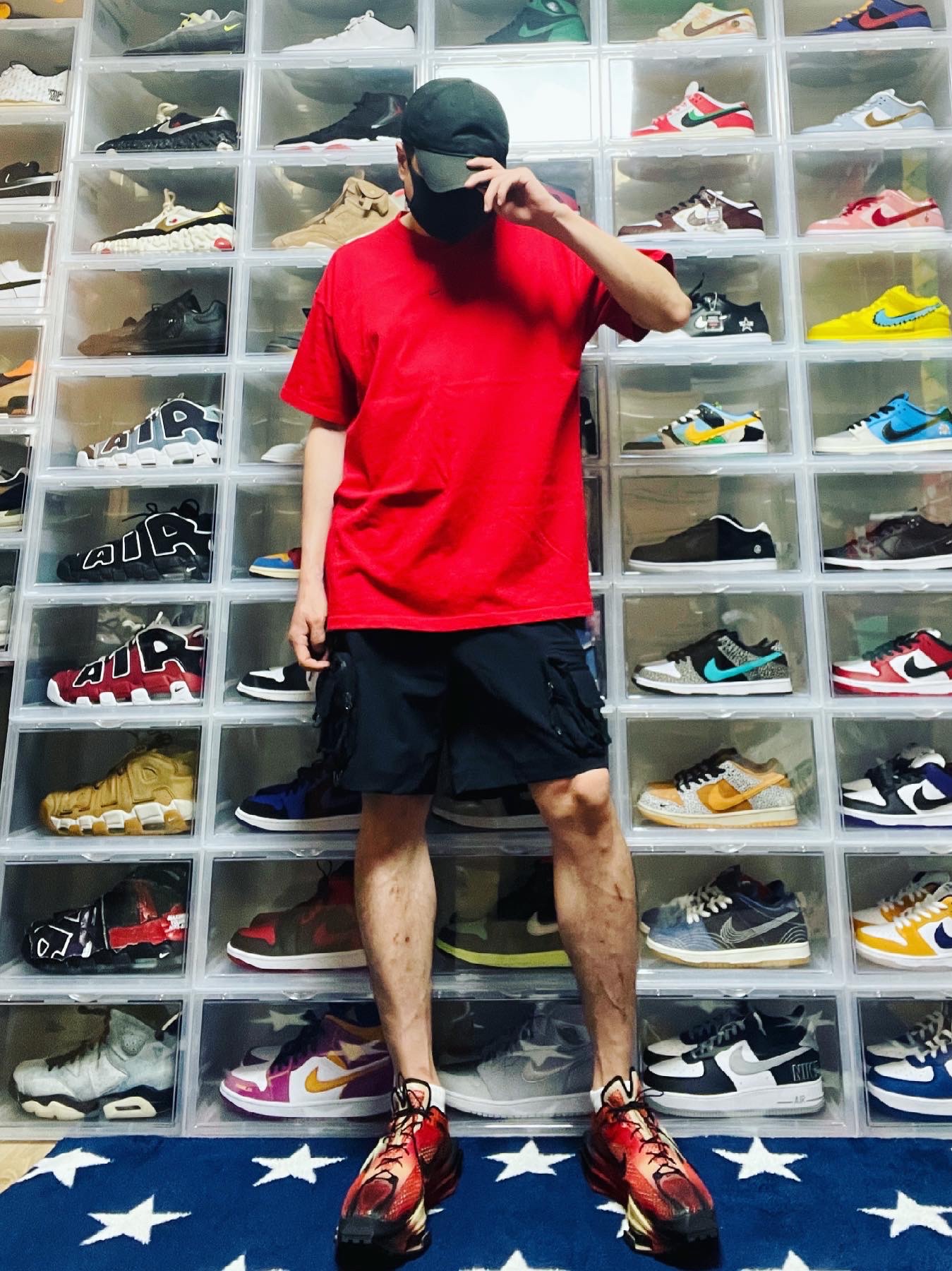 Nike x Matthew M Williams Zoom 004 Rust Factor, Nike x Matthew M Williams Zoom 004 Triple Black 착용 스타일 - 2