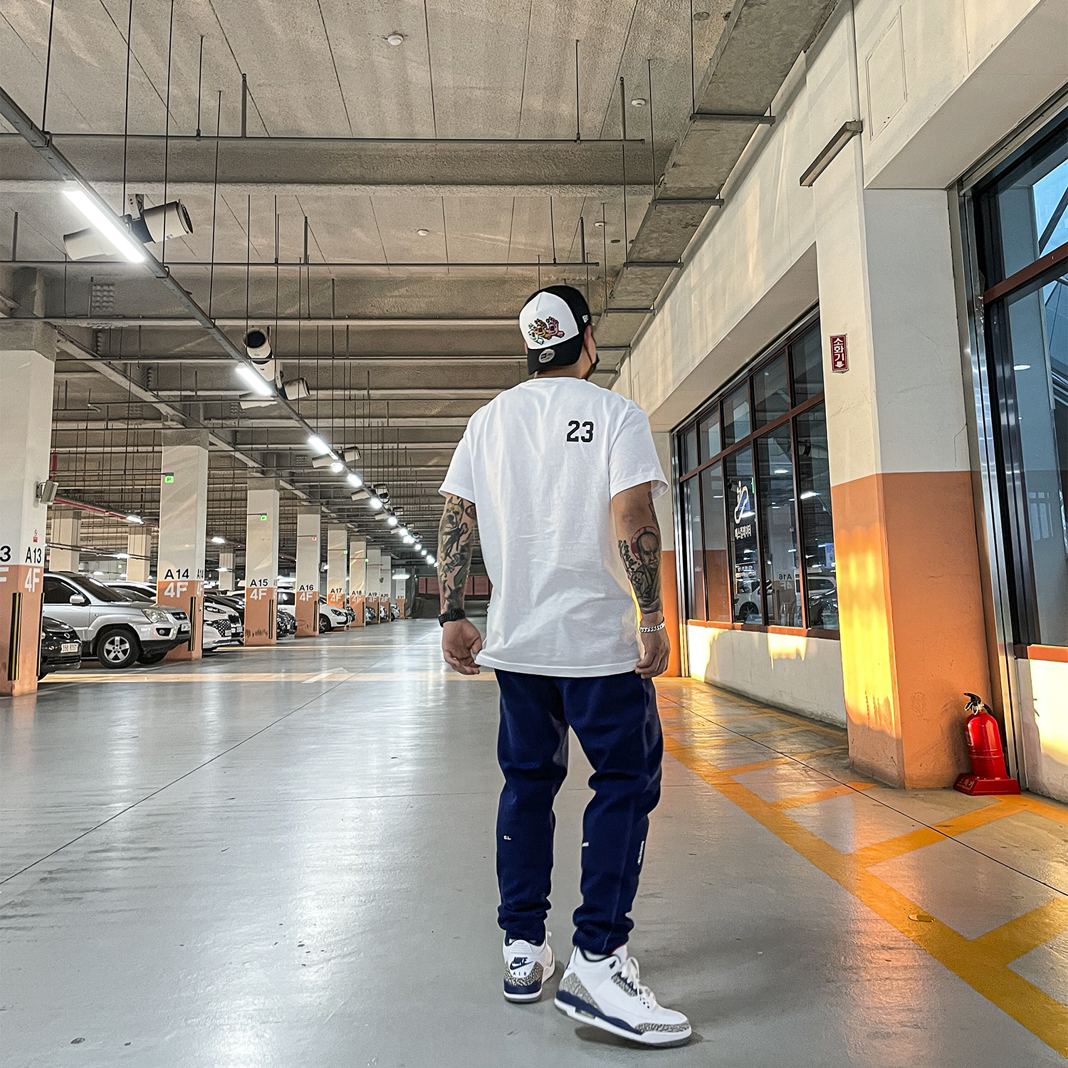 Jordan 3 Retro OG True Blue 2016, Nike x Drake Nocta Cardinal Stock Essential Fleece Pants Navy - US/EU 착용 스타일 - 2