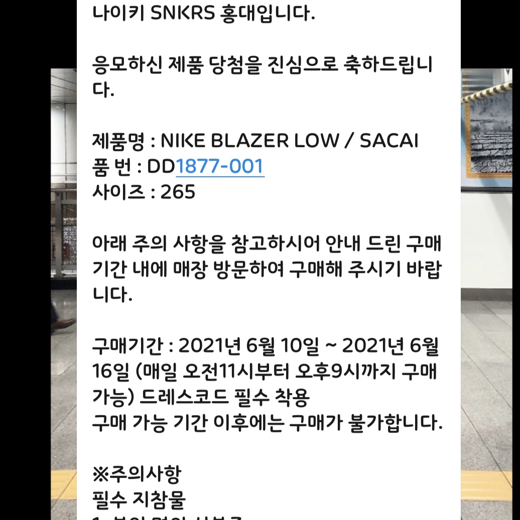 Nike x Sacai Blazer Low Classic Green 착용 스타일