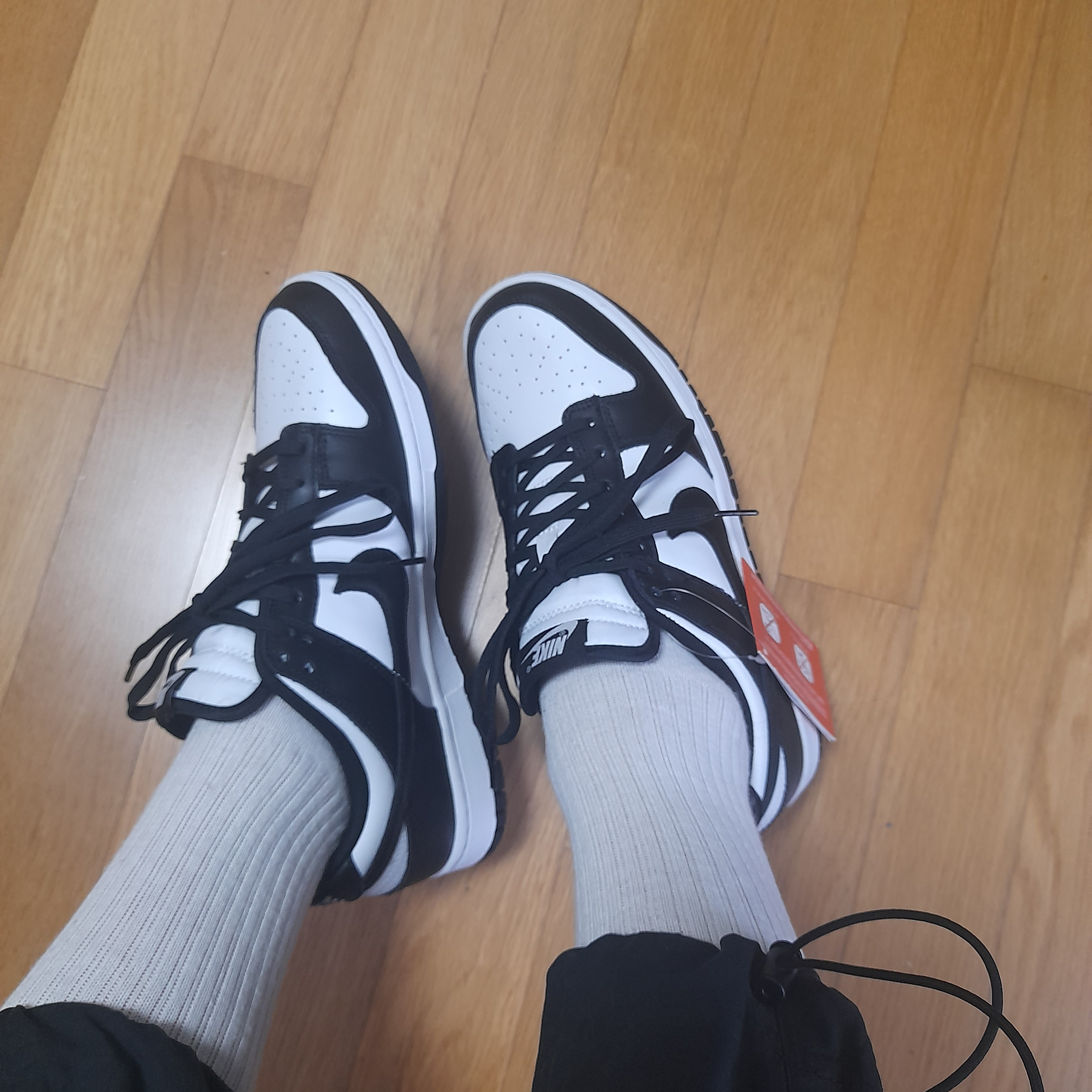 Nike Dunk Low Retro Black 착용 스타일