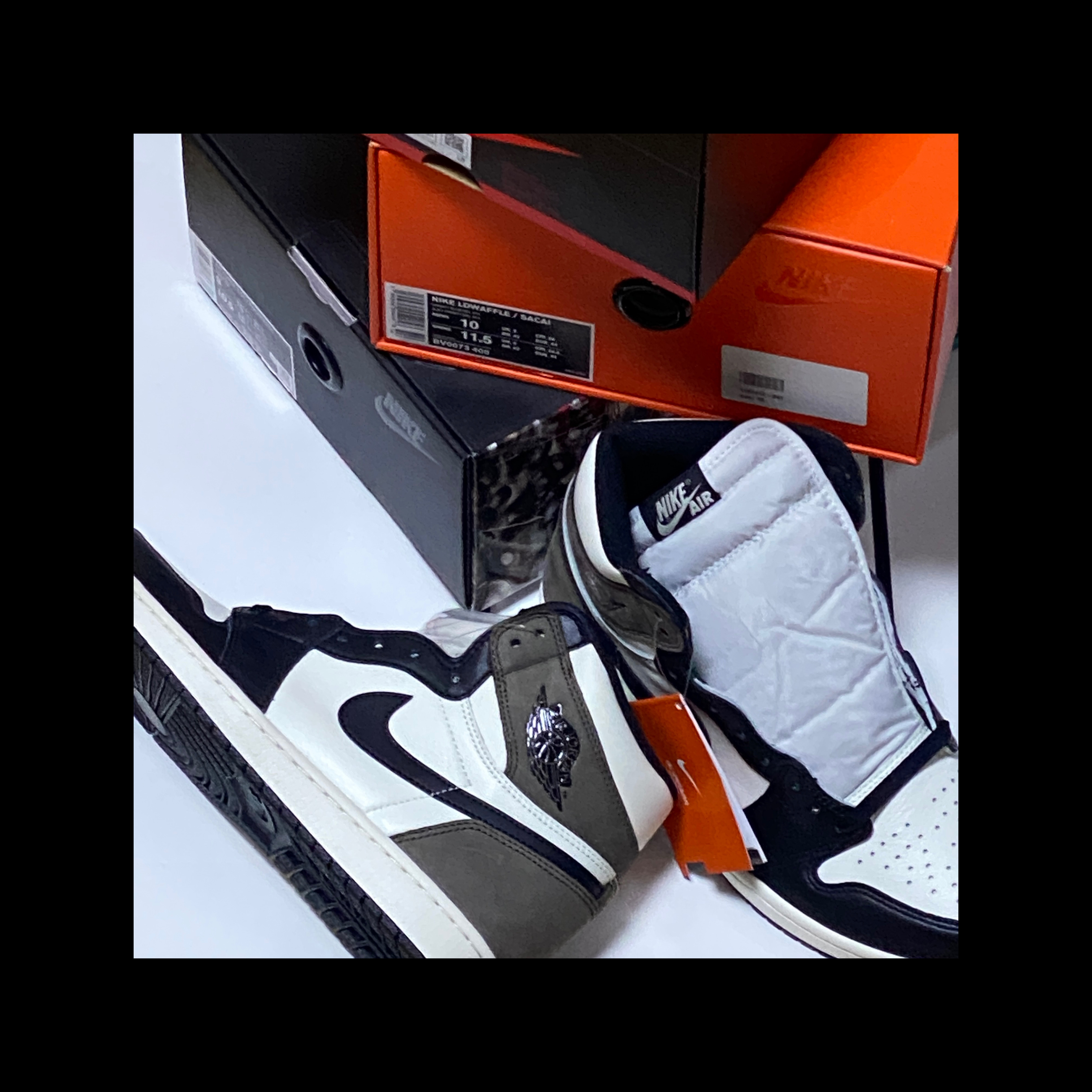 Jordan 1 Retro High OG Black Mocha 착용 스타일