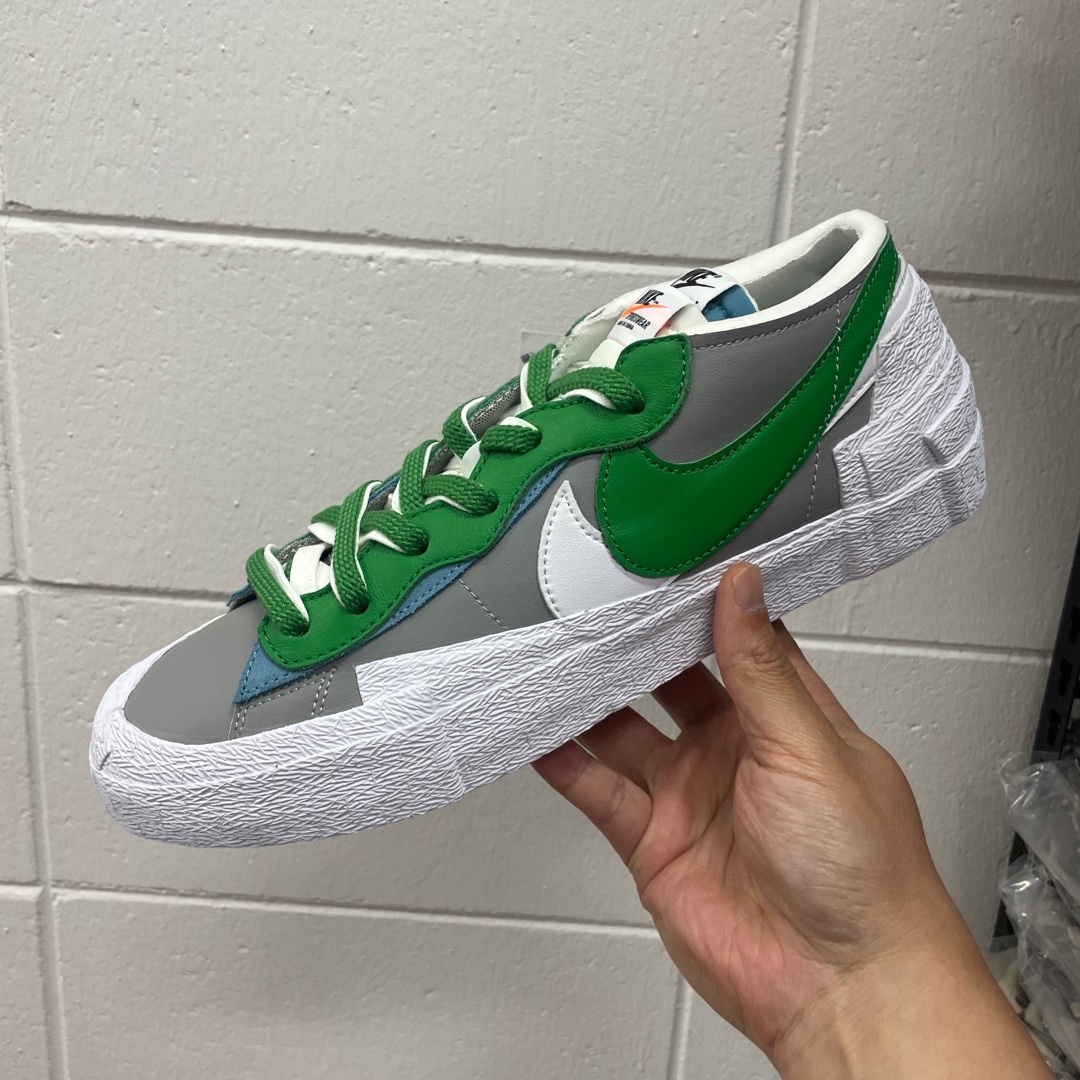 Nike x Sacai Blazer Low Classic Green 착용 스타일