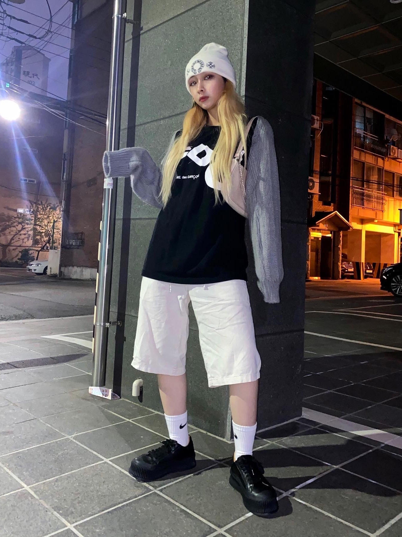 Nike x Drake Nocta Socks White (3 Pack) 착용 스타일