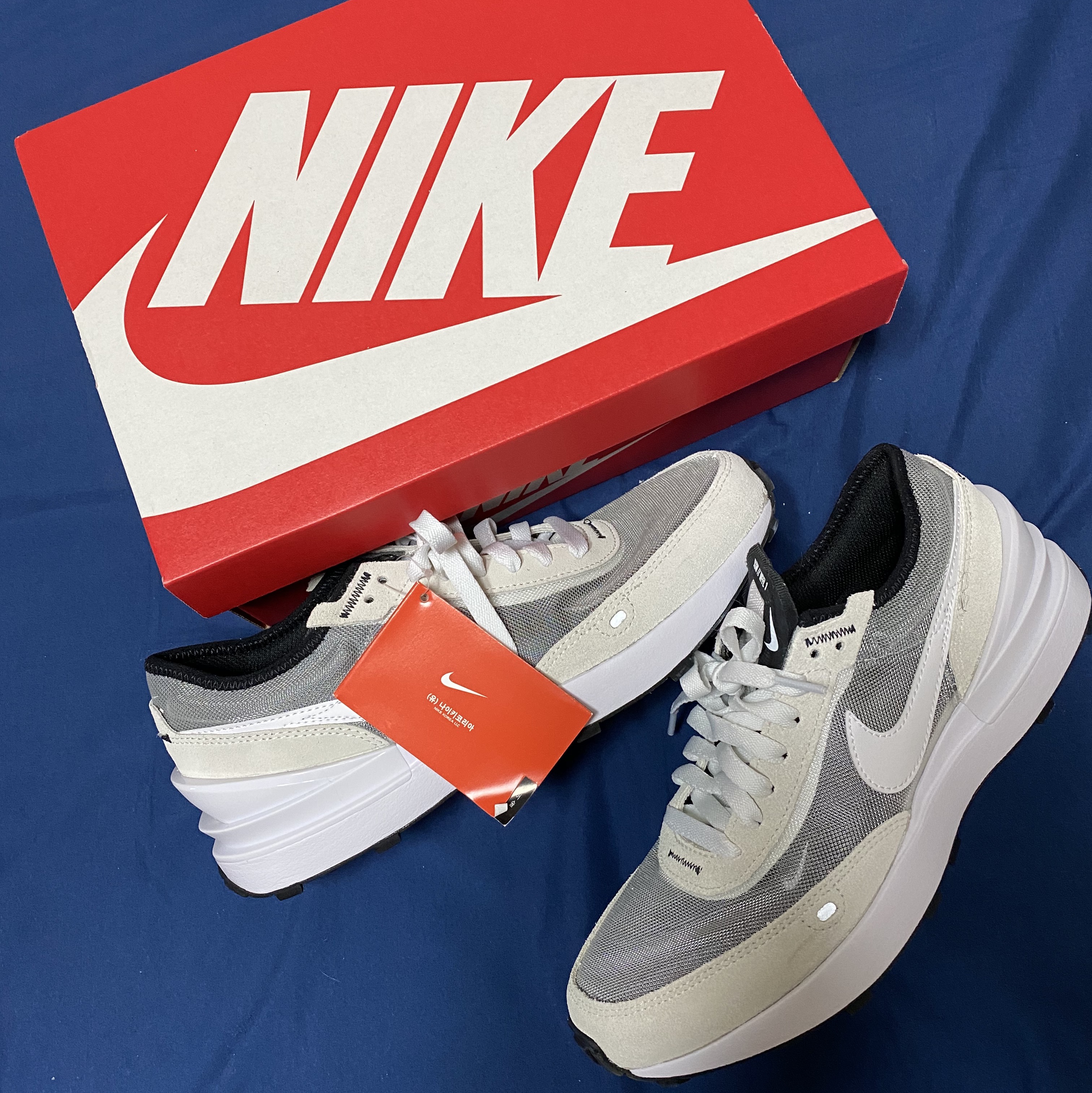 (GS) Nike Waffle One Infinite Lilac 착용 스타일